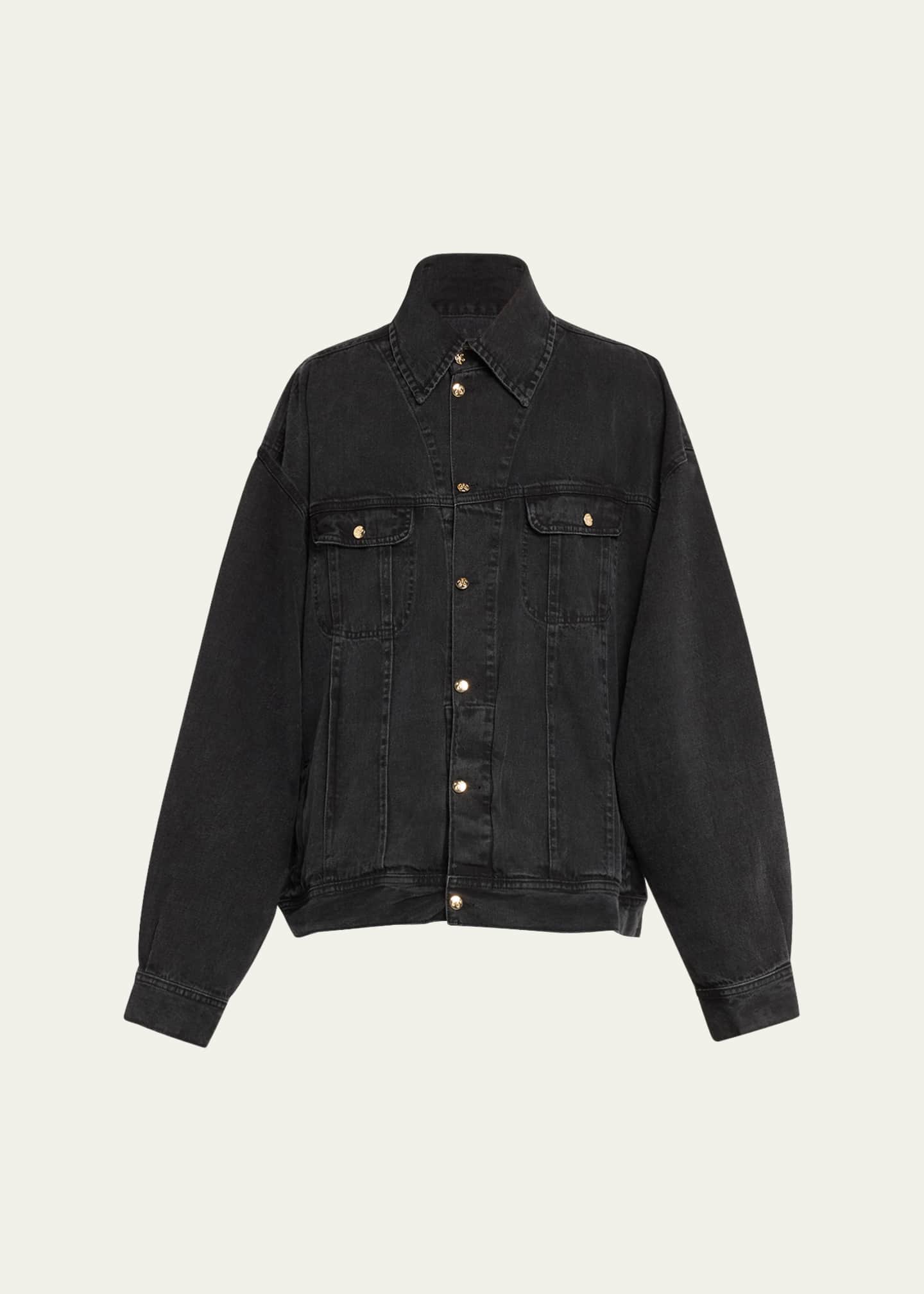 Willy Chavarria Men's Chachi Oversized Trucker Jacket