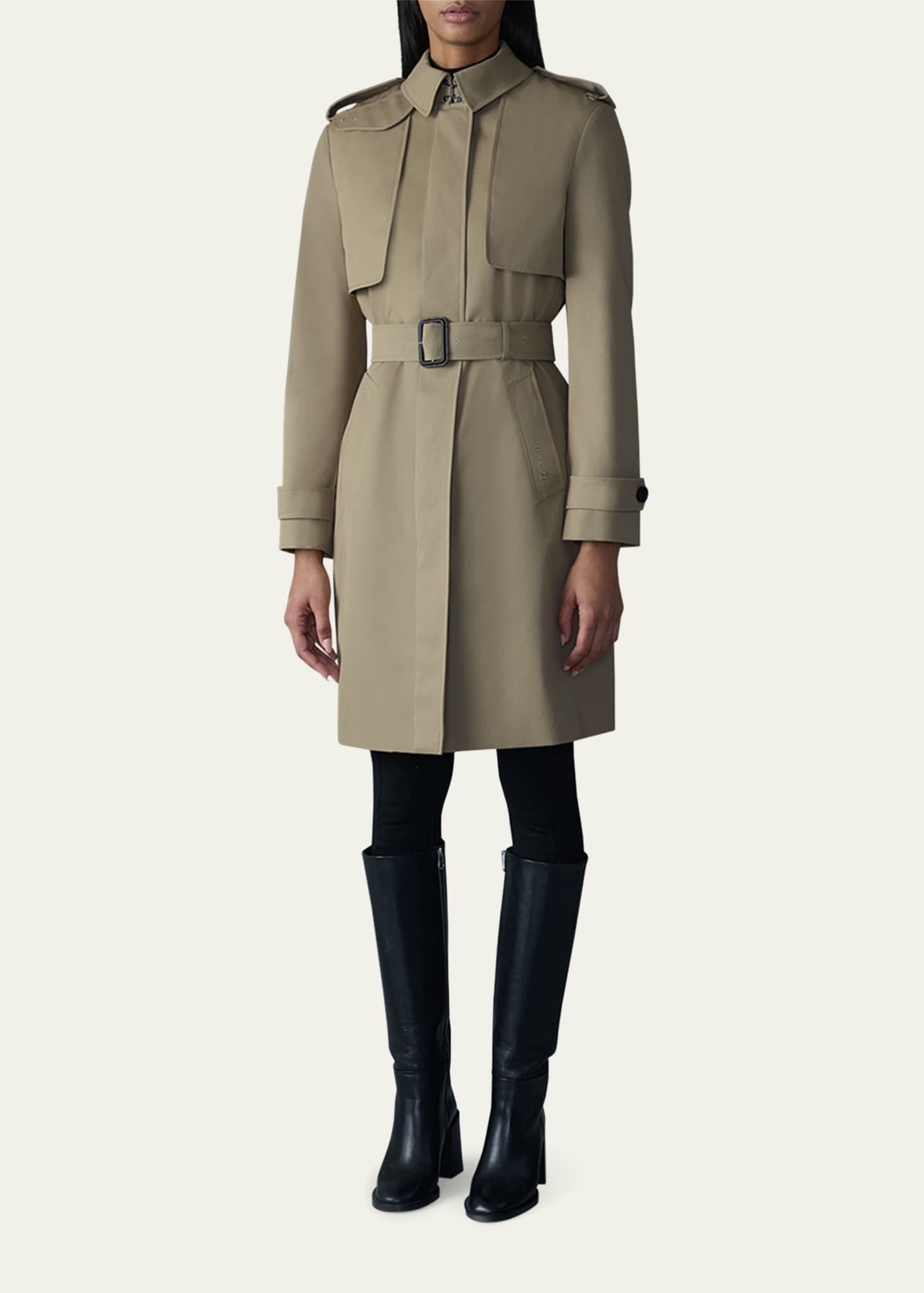 Mackage Winn 2-in-1 Classic Trench Coat - Bergdorf Goodman