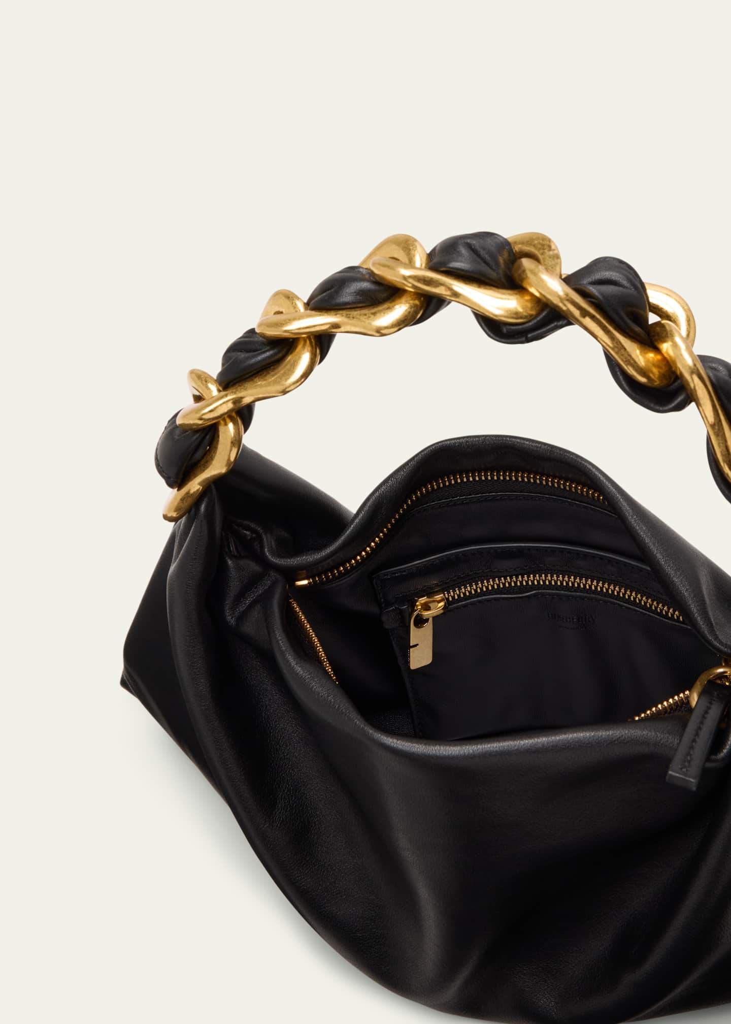 Burberry Swan Small Leather Shoulder Bag Bergdorf Goodman