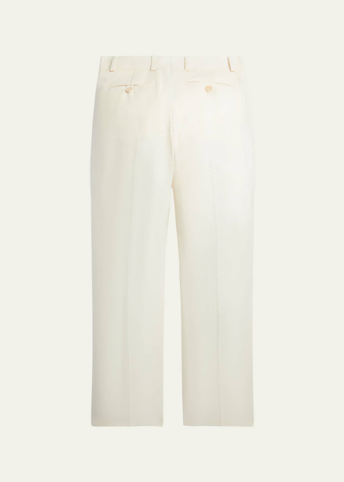 Ralph Lauren Childrenswear Boy's Solid Linen Tailored Trousers, Size 8-16 Image 2 of 2