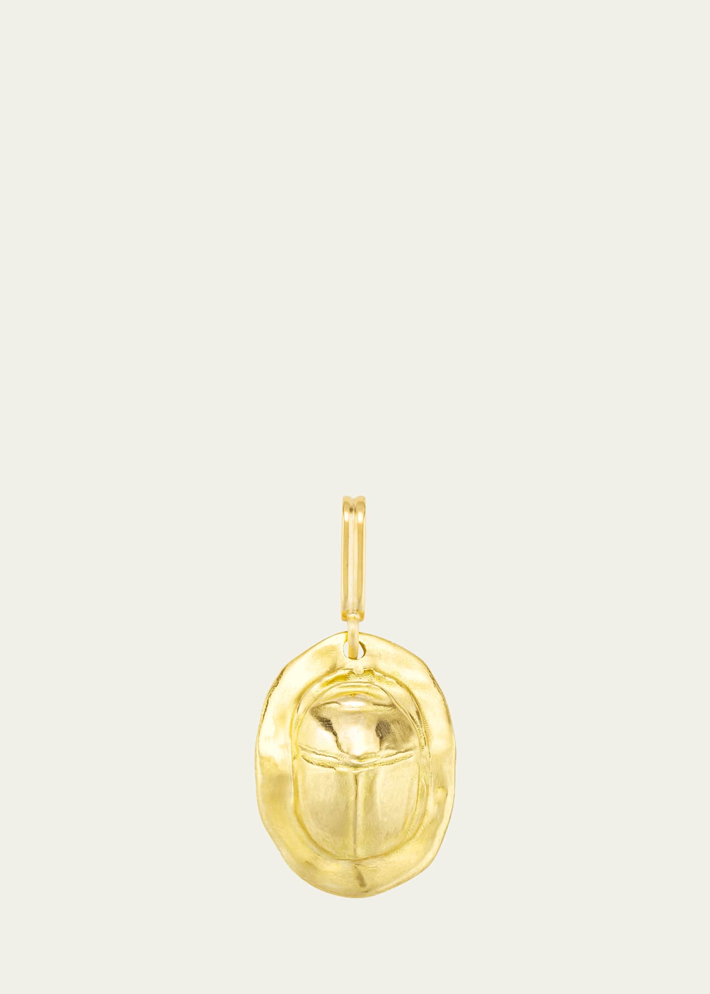 Mellerio 18K Yellow Gold Beetle Medal Charm Image 1 of 6