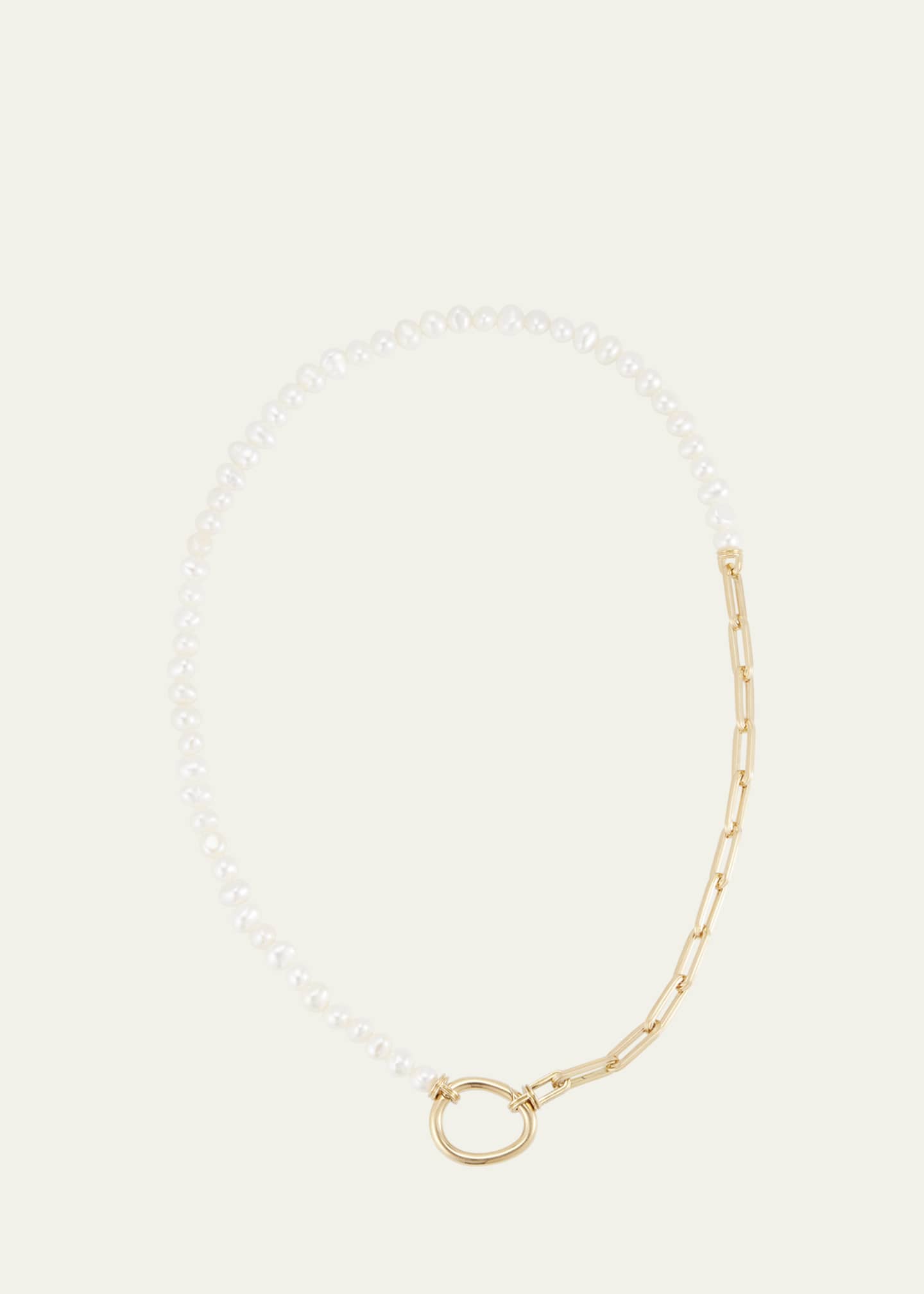 Mellerio 18K Yellow Gold Lien Perles Necklace with 50 Freshwater Pearls Image 1 of 5