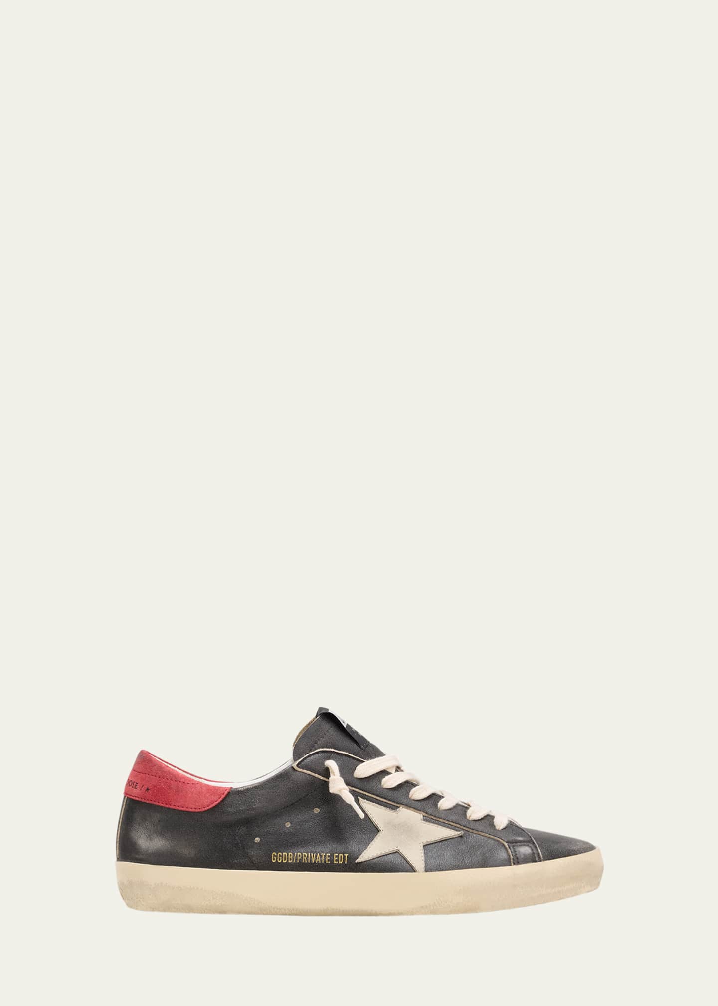 Golden Goose Men's Superstar Leather Low-Top Sneakers Image 1 of 5