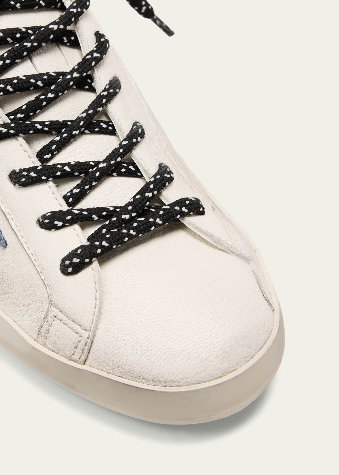Golden Goose Men's Superstar Leather Low-Top Sneakers Image 5 of 5