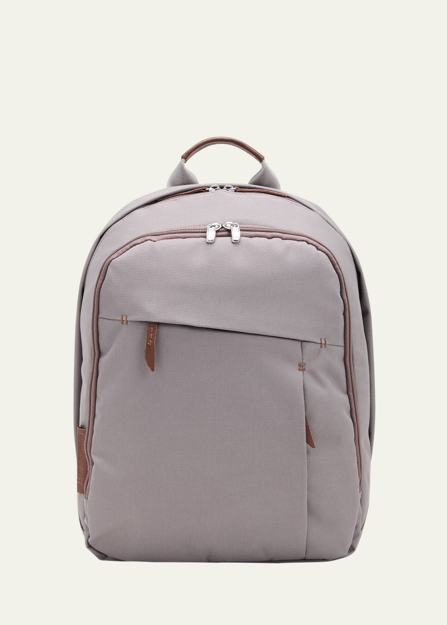 UPPAbaby Changing Backpack - Theo - Dark Taupe Chestnut Leather Image 1 of 4