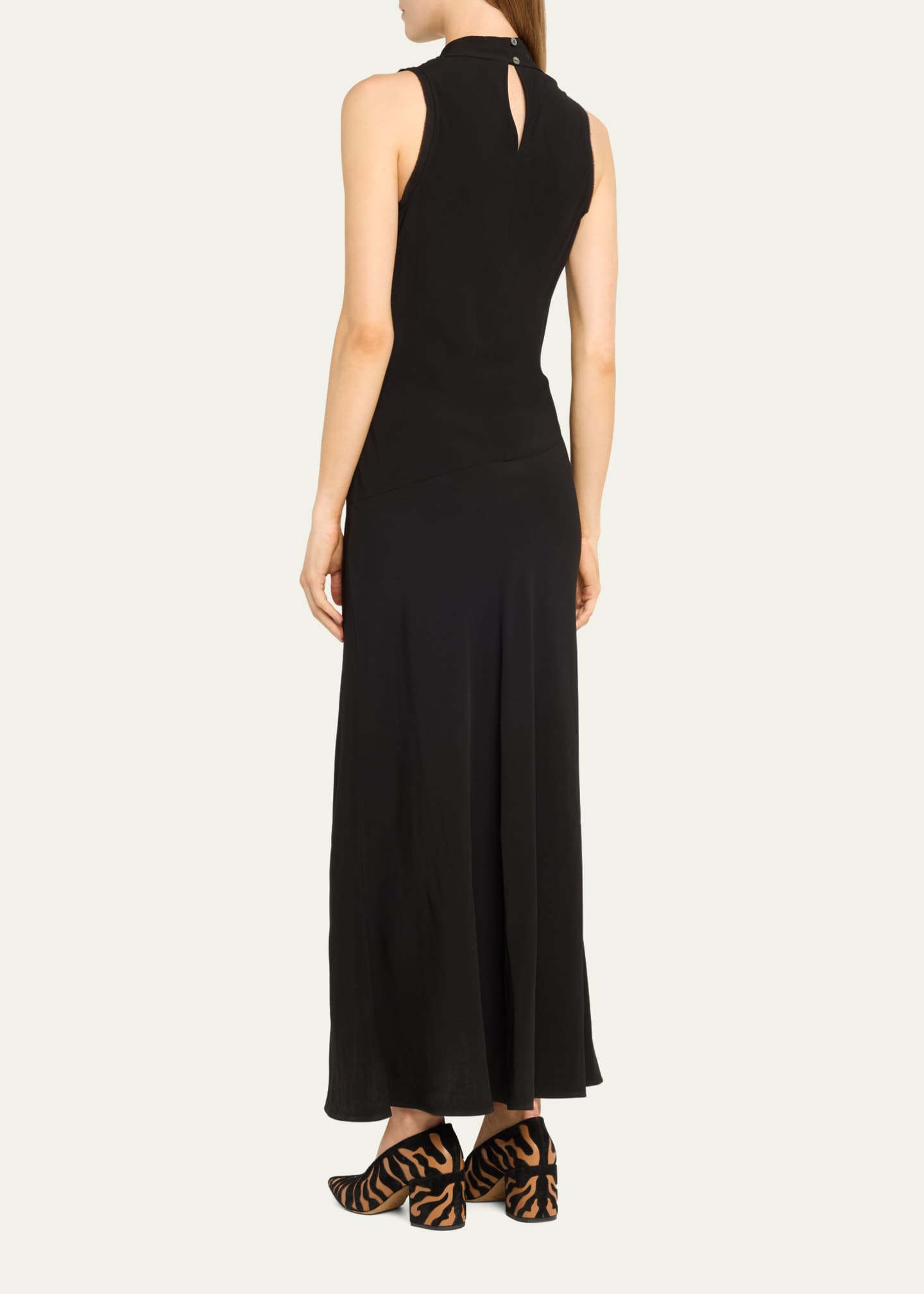 Ulla Johnson Kalena Cowl-Neck Dress Image 3 of 5