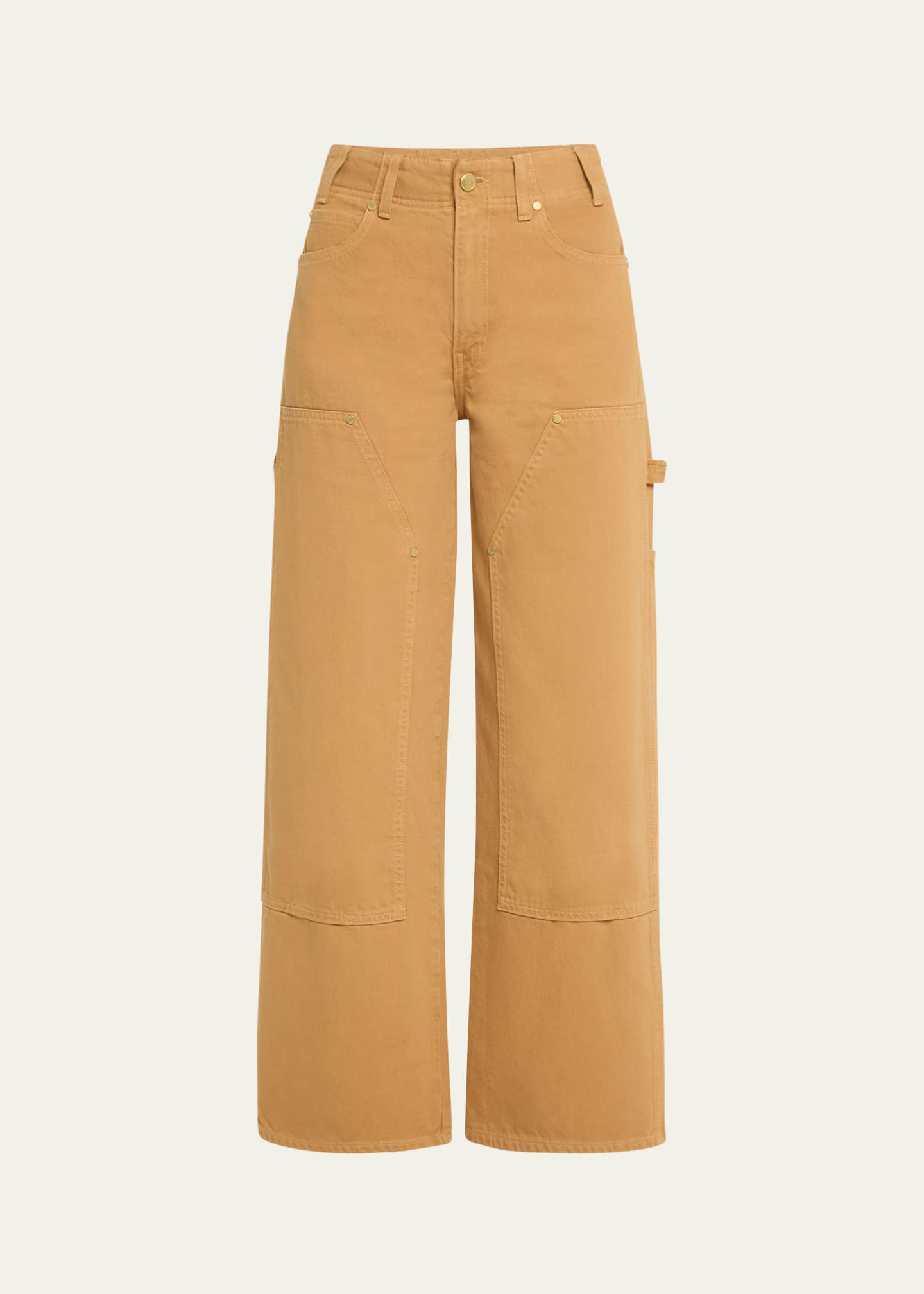 Ulla Johnson The Olympia Wide-Leg Denim Jeans Image 1 of 5