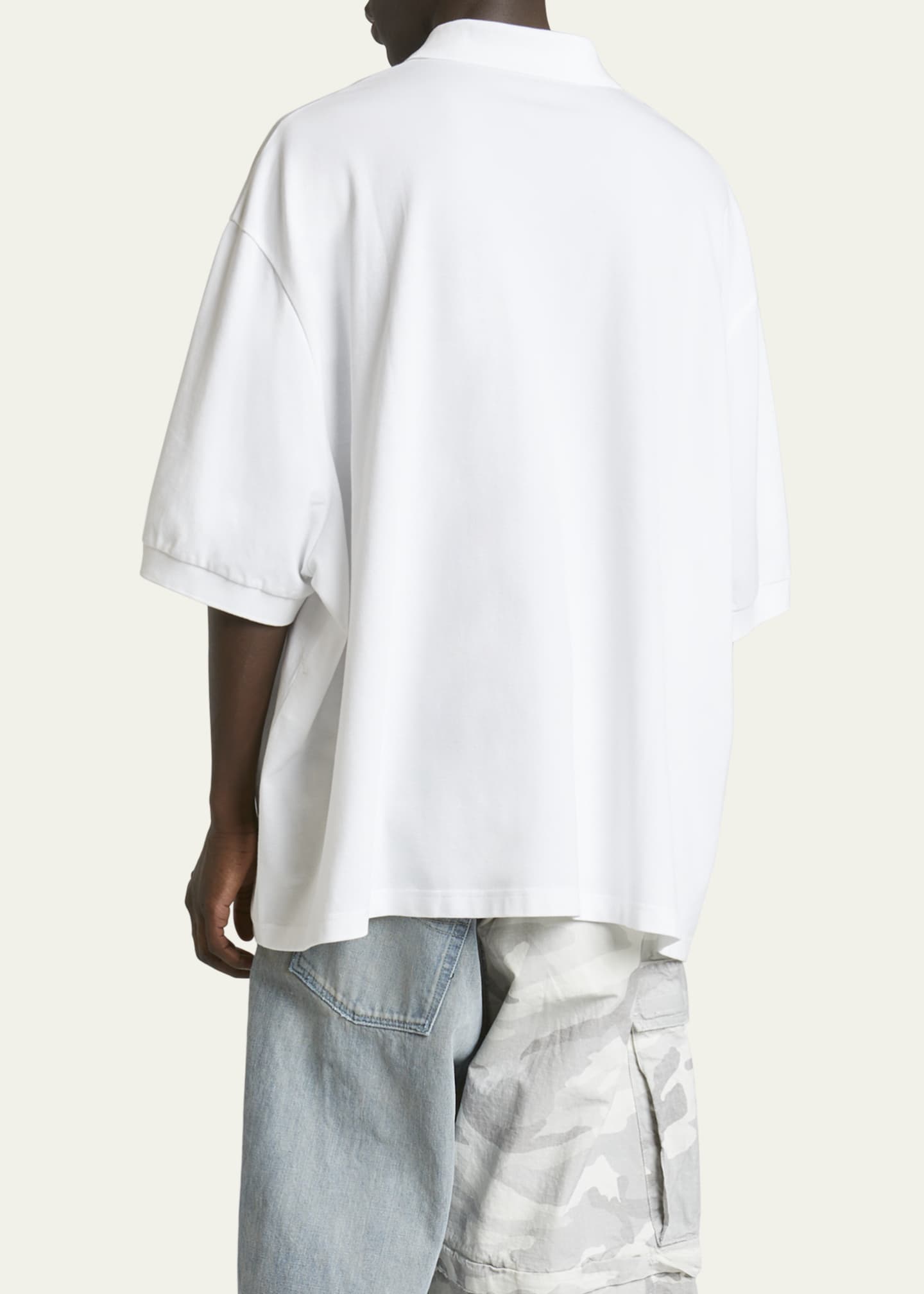 Men's Oversized Polo Shirt