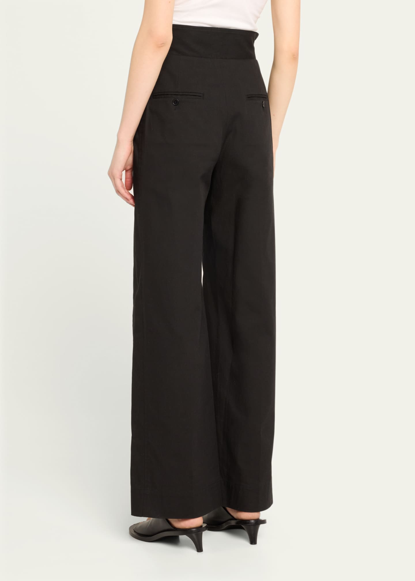 3.1 Phillip Lim WideLeg Trousers with Side Tabs Bergdorf Goodman