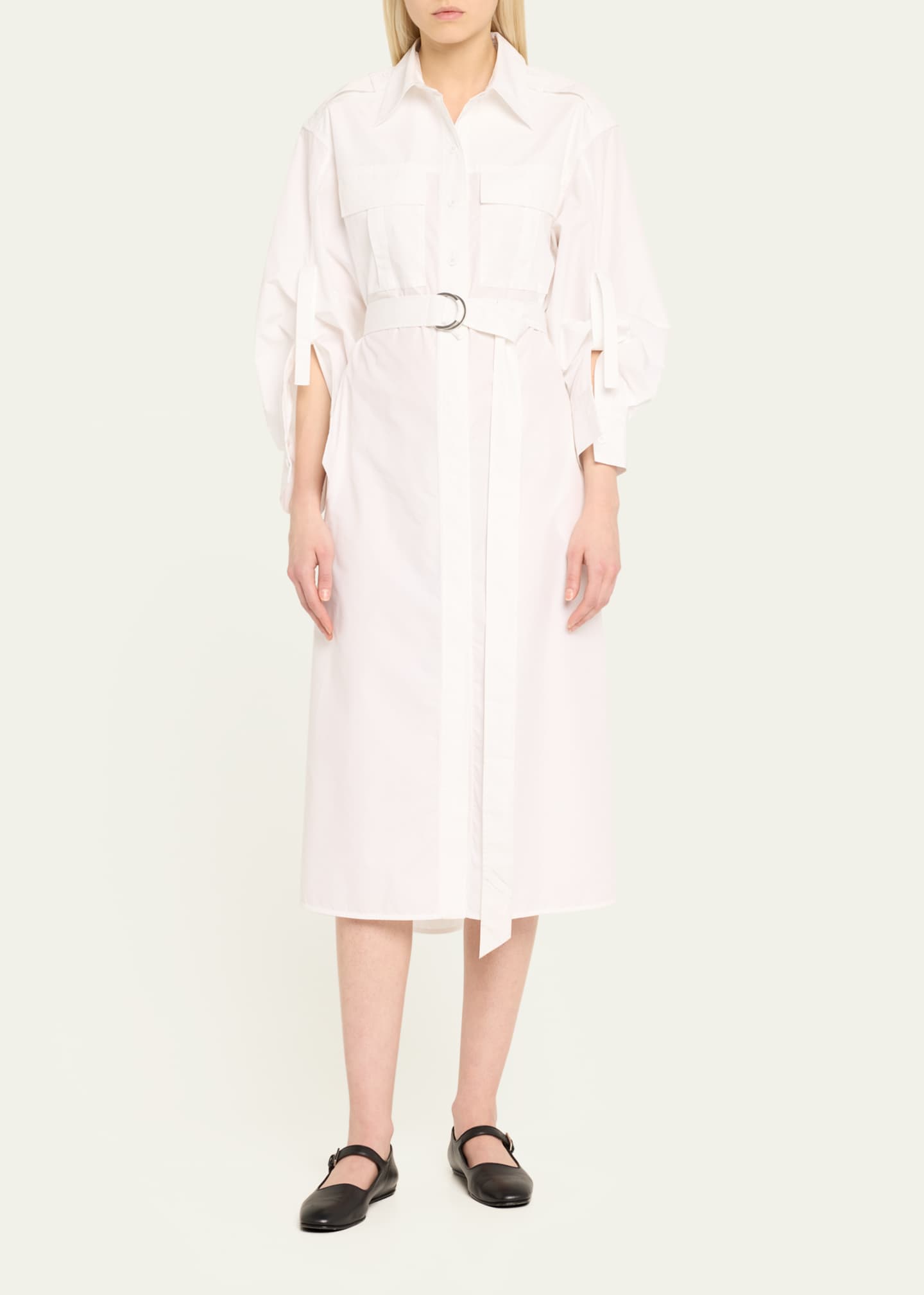 3.1 Phillip Lim Belted Shirtdress Image 2 of 5