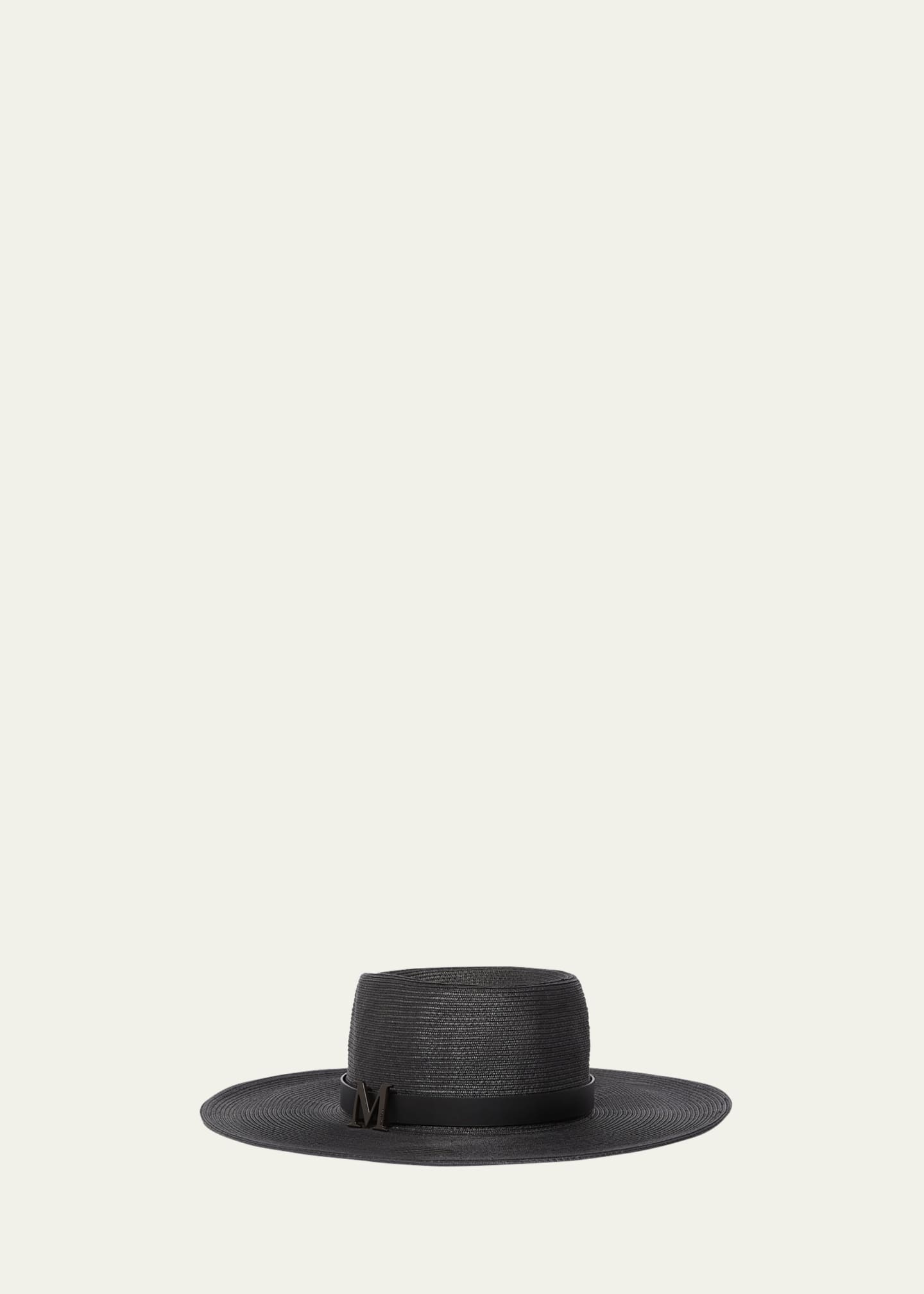 高評価なギフト Max Mara Musette Black Belted Fedora - Bergdorf Goodman トップス