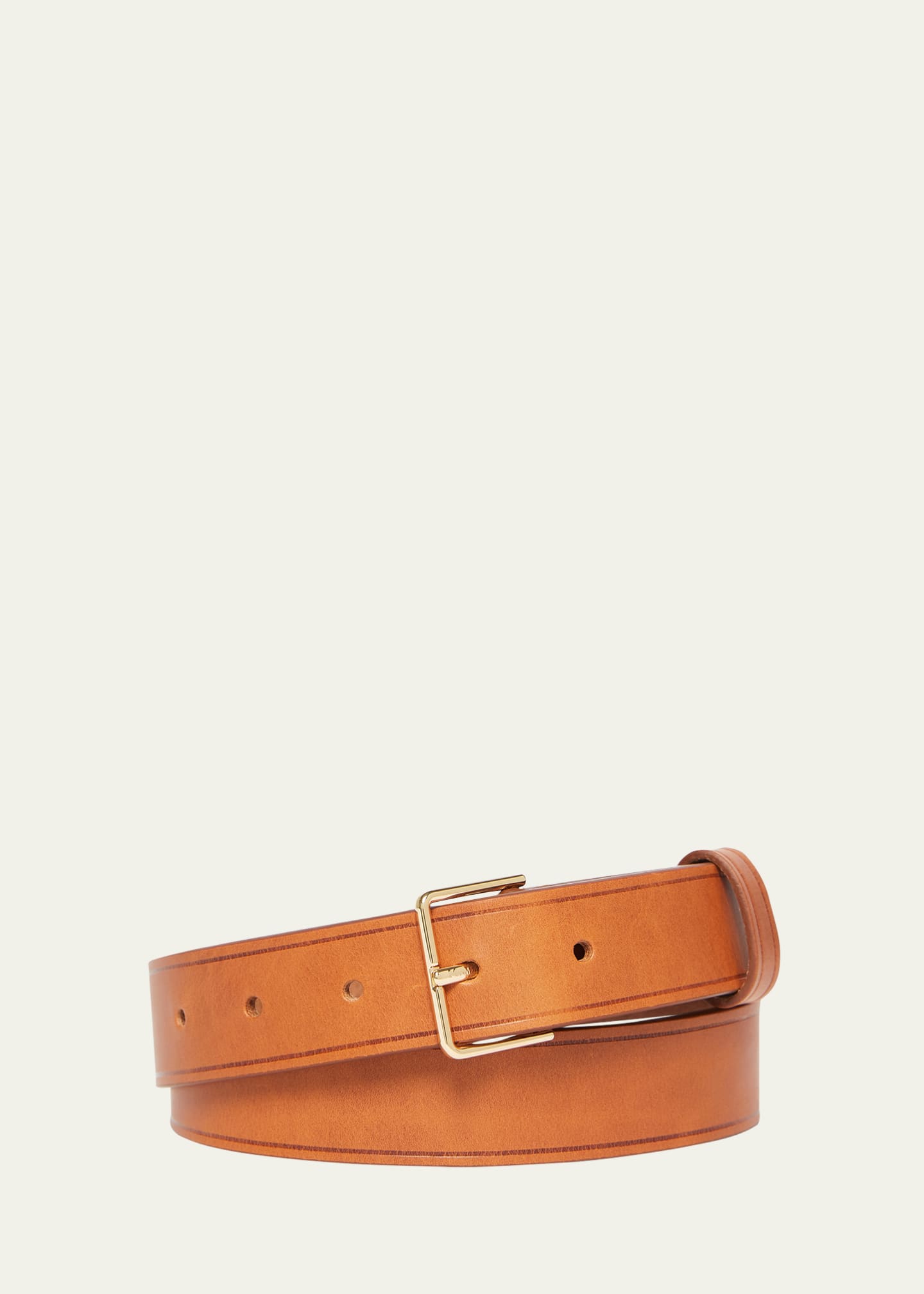 Max Mara Wavenlea Leather Belt Image 1 of 2