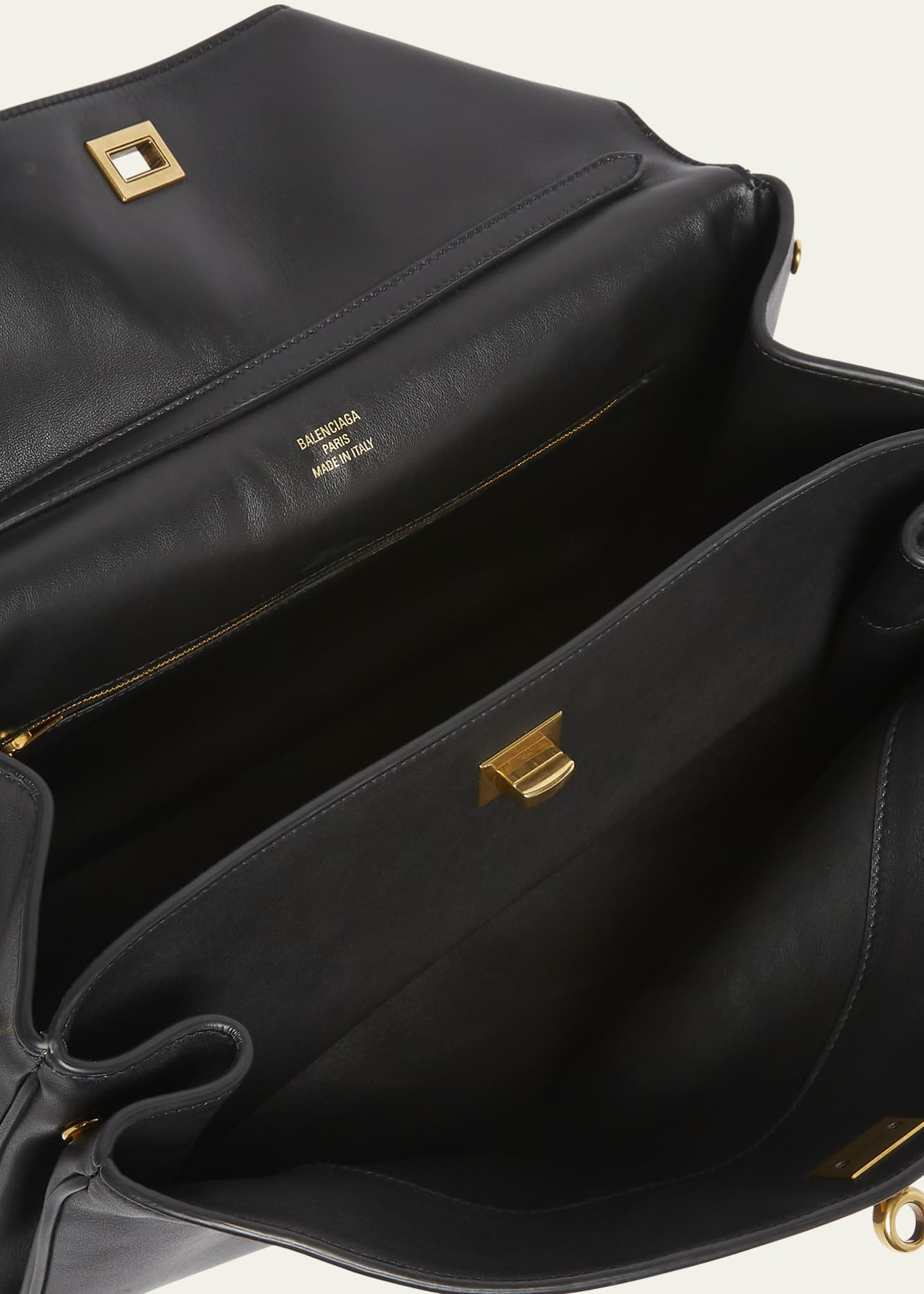 Balenciaga Rodeo Medium Leather Top-Handle Bag - Bergdorf Goodman