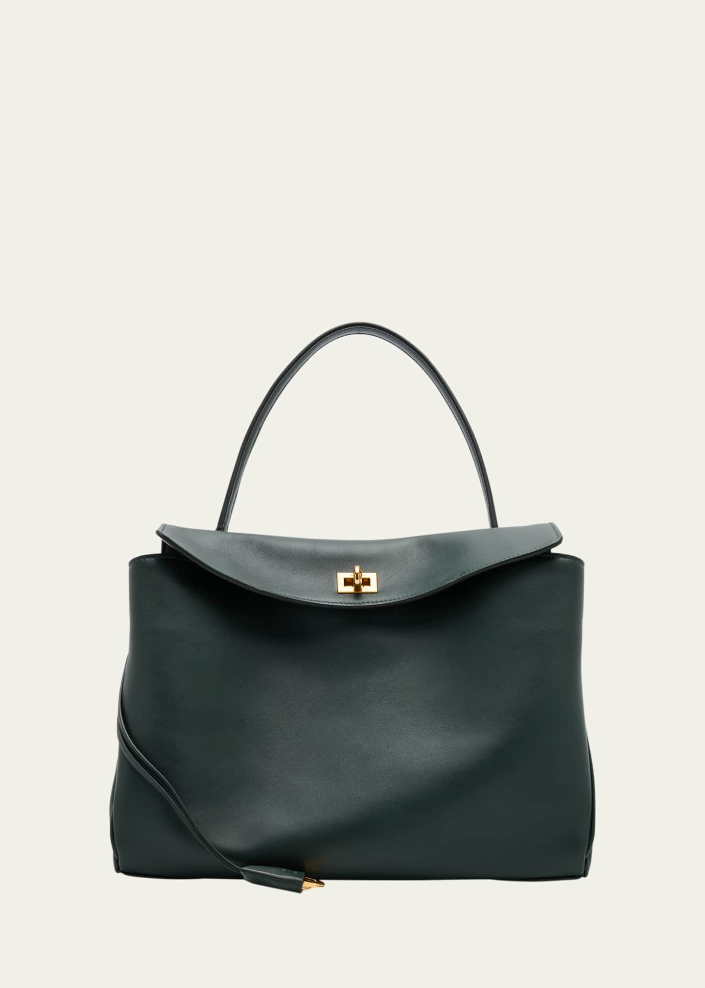 高価値 Balenciaga Rodeo Bergdorf - Bag Top-Handle Leather Medium バッグ