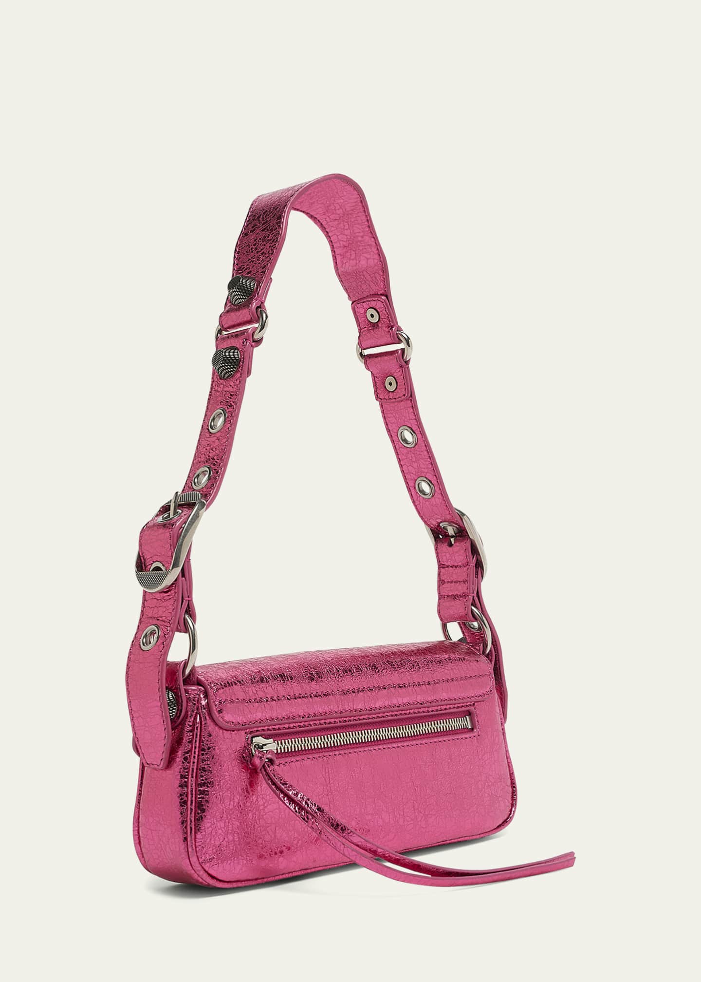 Balenciaga leather shoulder bag top