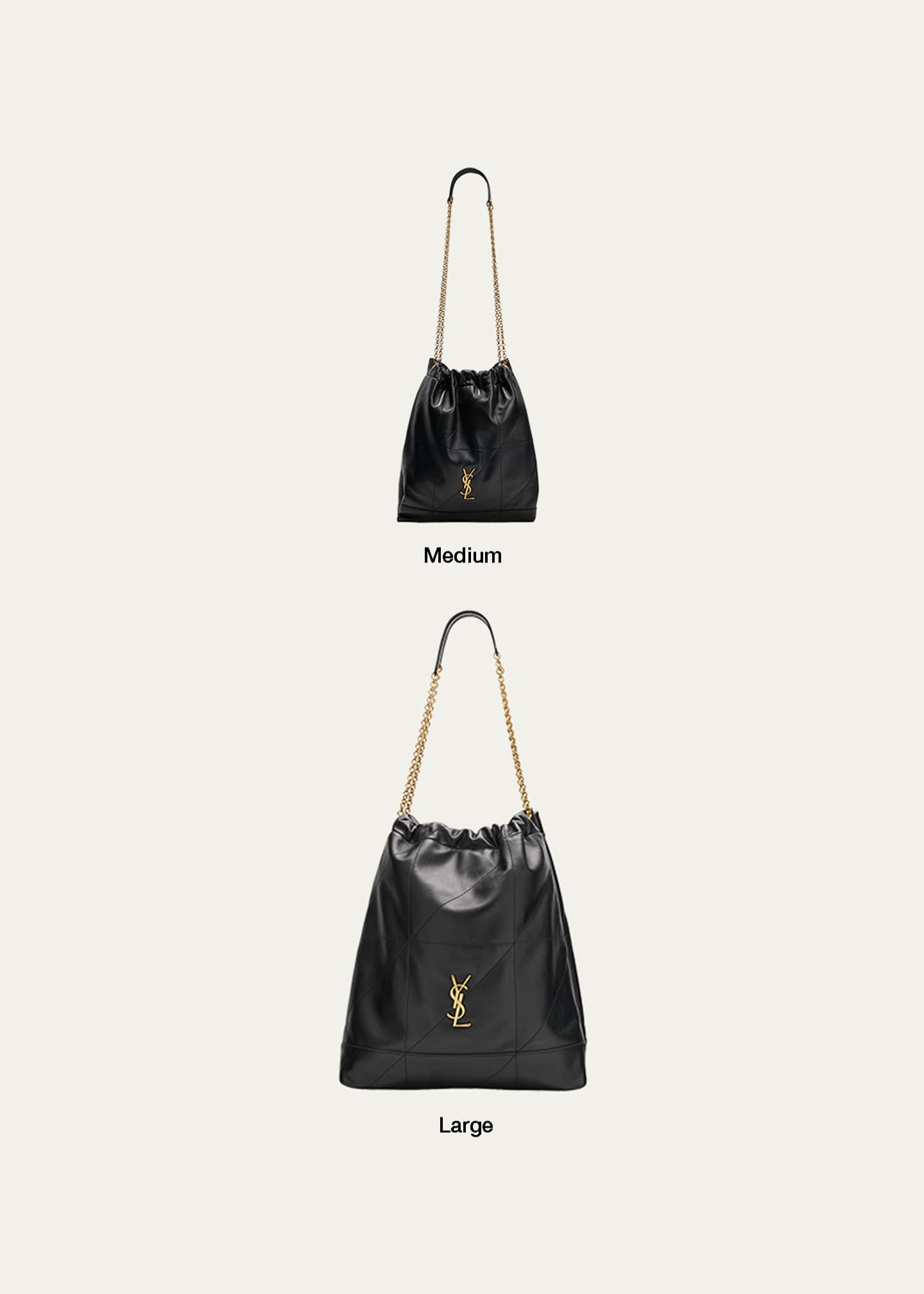 YSL BEAUTE キルティング ショルダーバッグ ブラック Saint Laurent Jamie 4.3 Pochon YSL Shoulder Bag in Quilted Leather