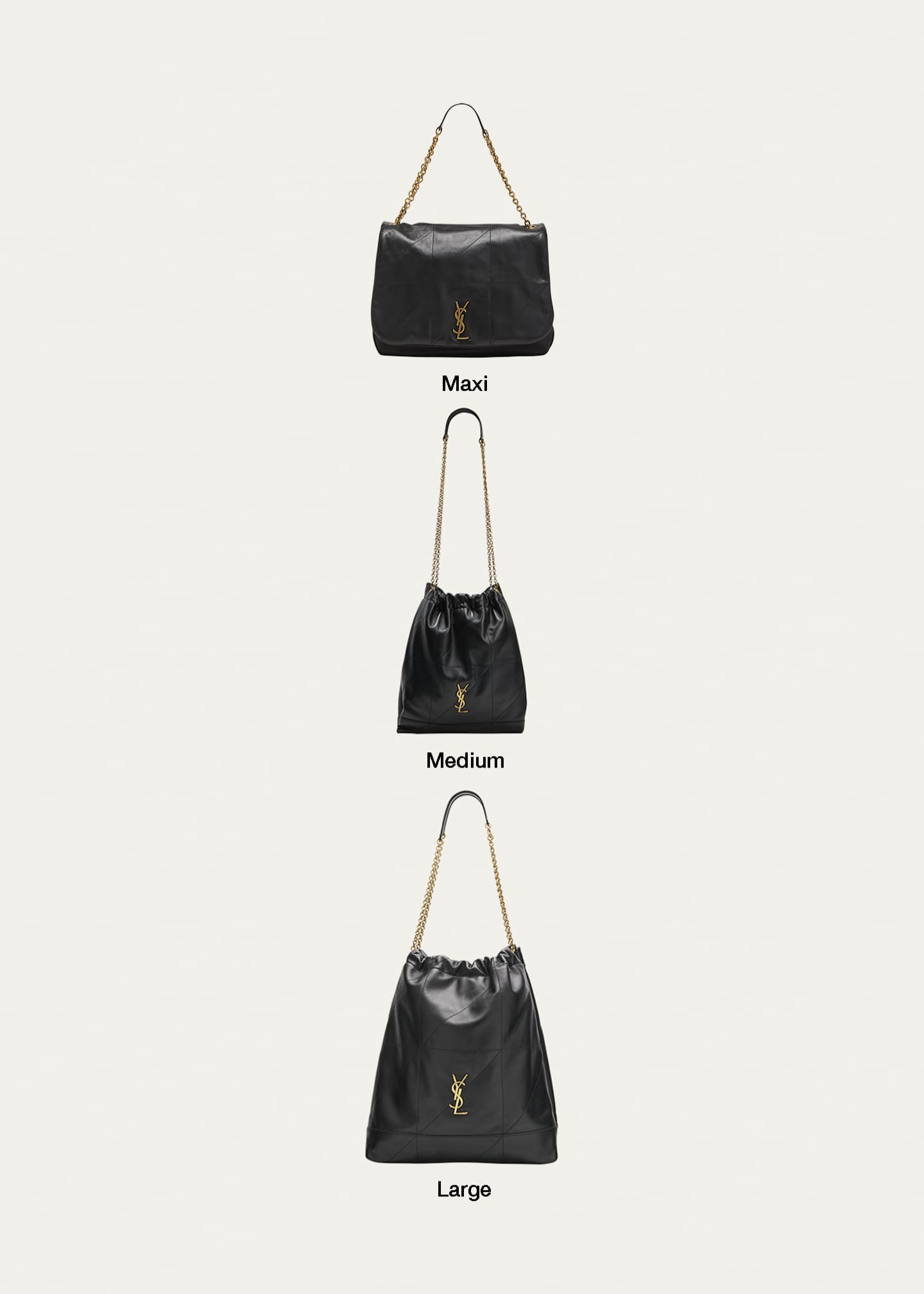 Saint Laurent Jamie 4.3 Pochon YSL Shoulder Bag in Quilted Leather