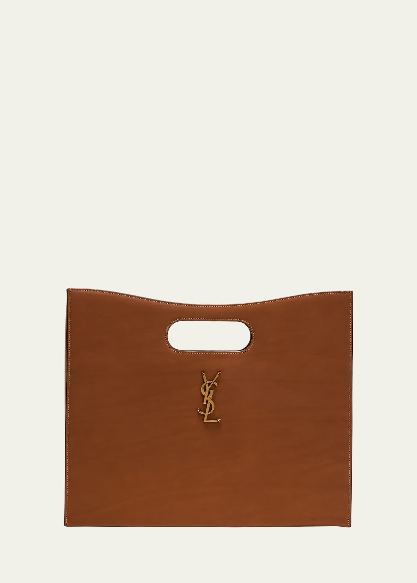 Saint Laurent Le Carre YSL Top Handle Bag in Leather Bergdorf Goodman