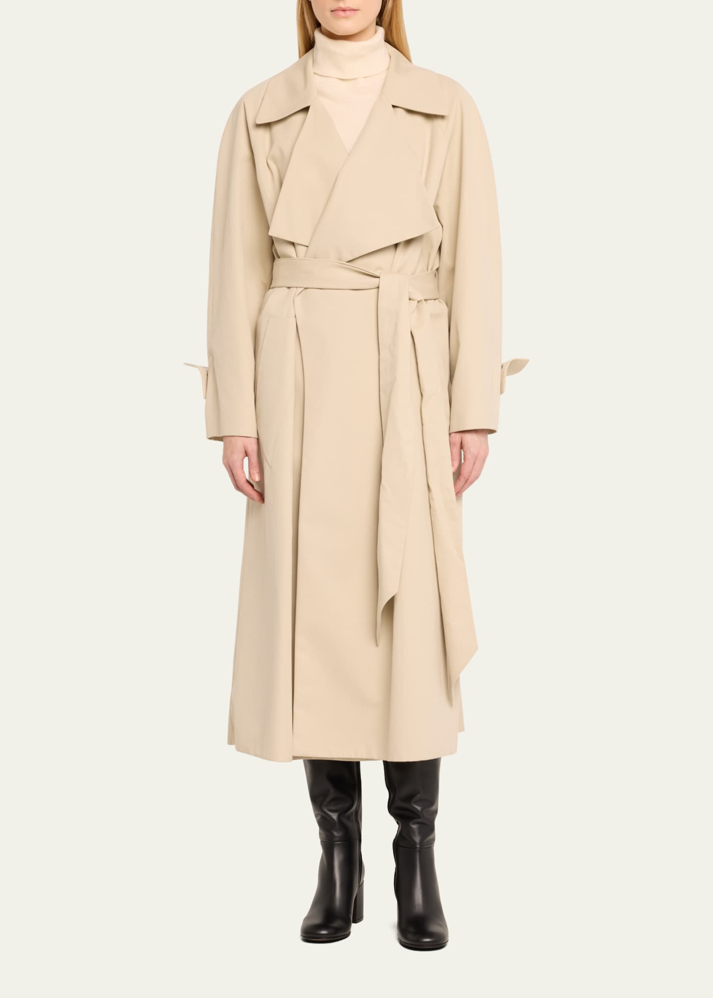 Gianvito Rossi Joelle Leather Knee Boots Image 3 of 5