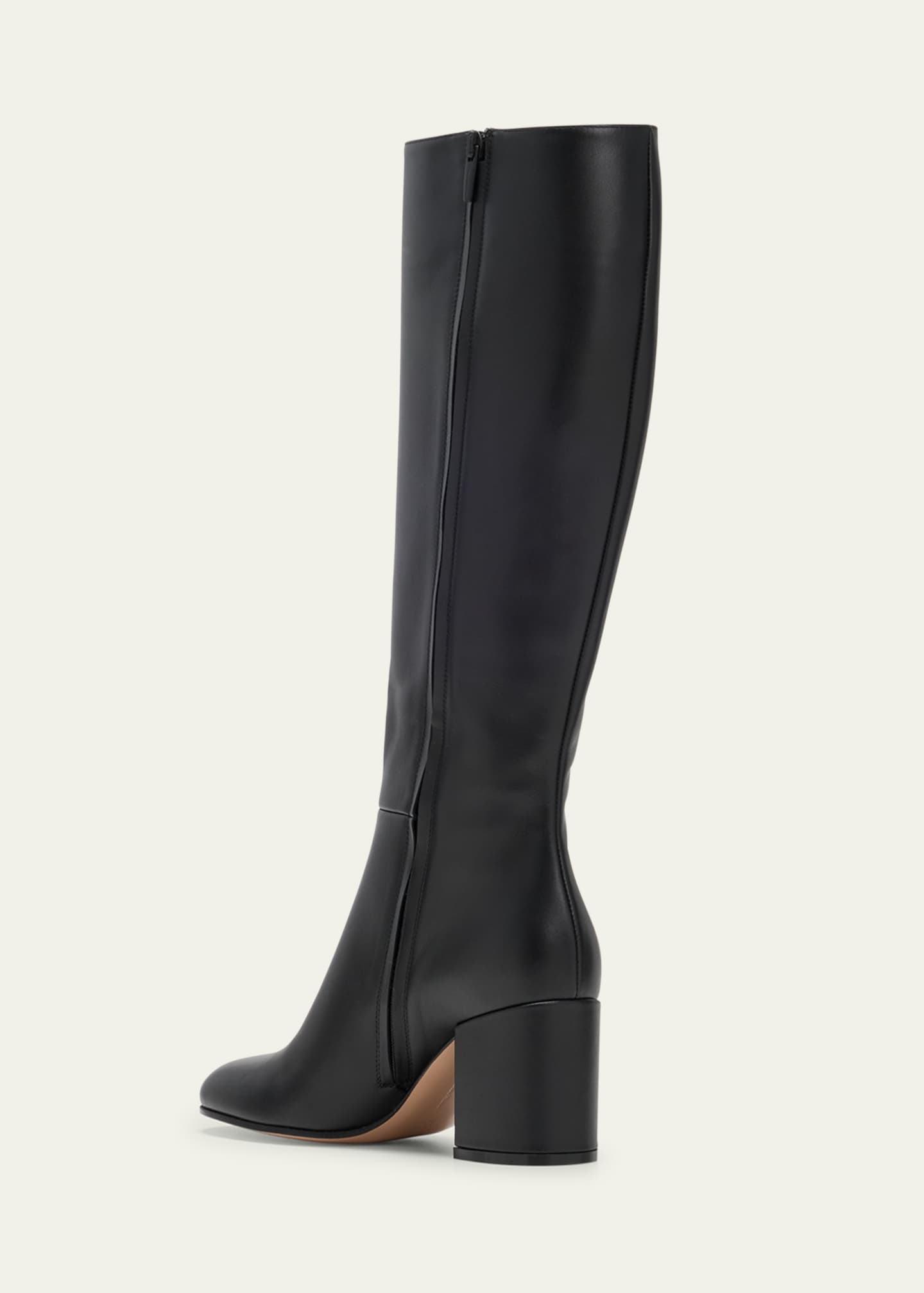 Gianvito Rossi Joelle Leather Knee Boots Image 4 of 5