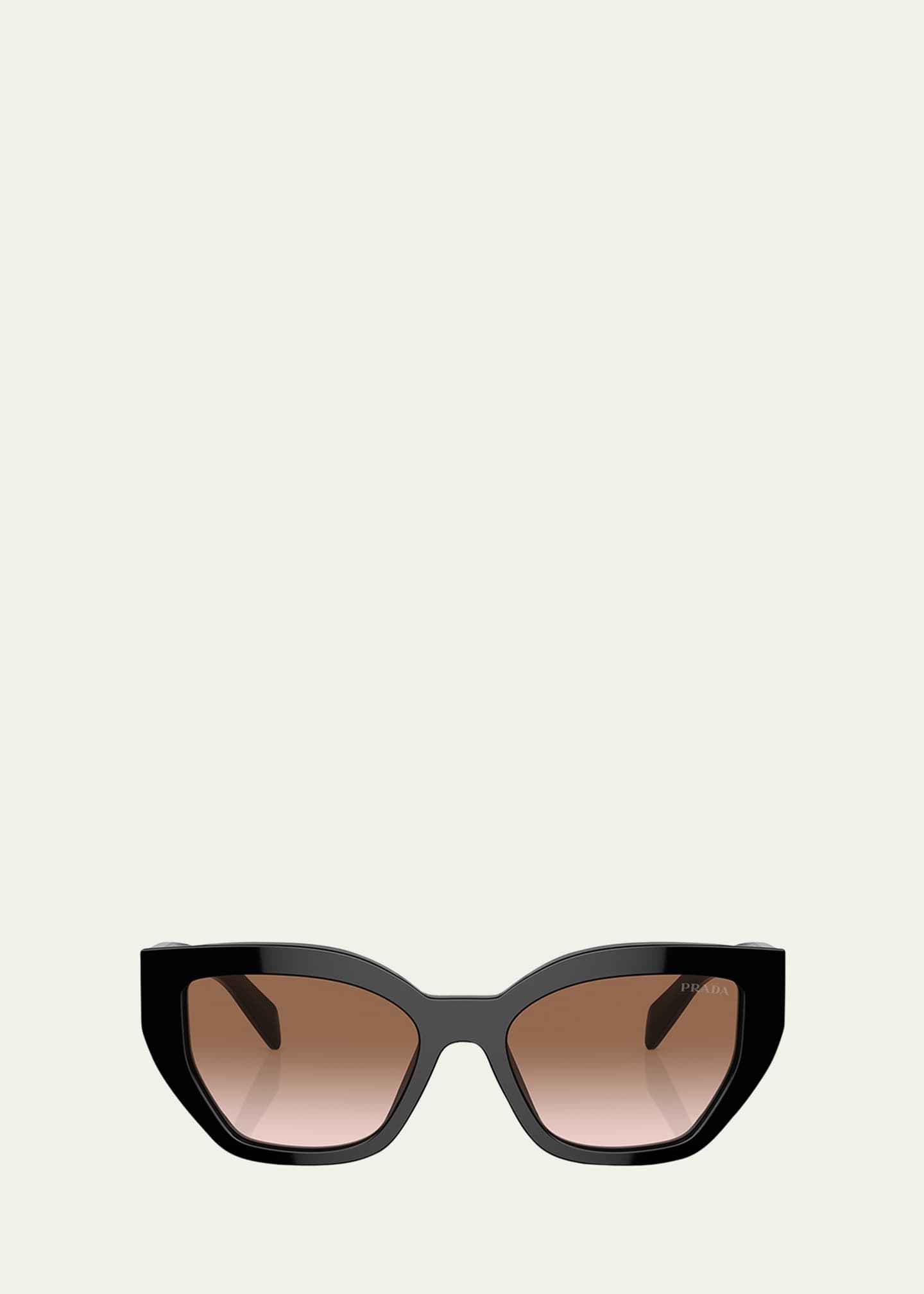 Prada Logo Acetate Butterfly Sunglasses Image 1 of 3