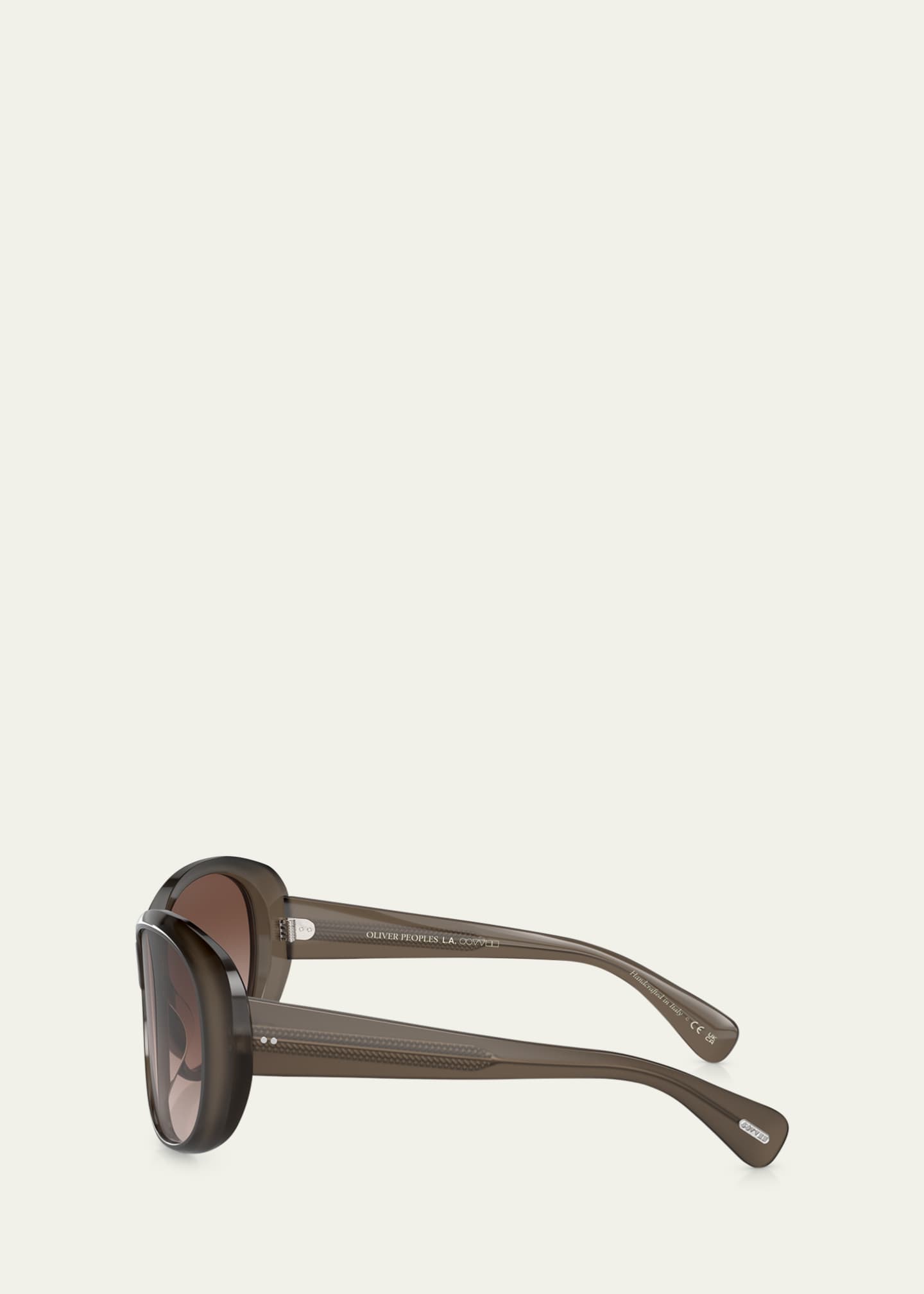 Oliver Peoples Maridan Gradient Acetate & Plastic Round Sunglasses Image 3 of 3