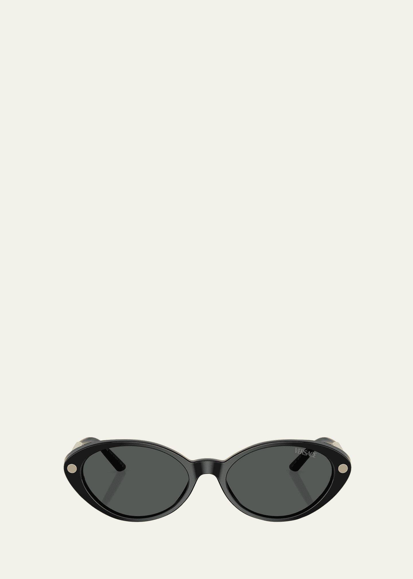 Versace oval sunglasses outlet