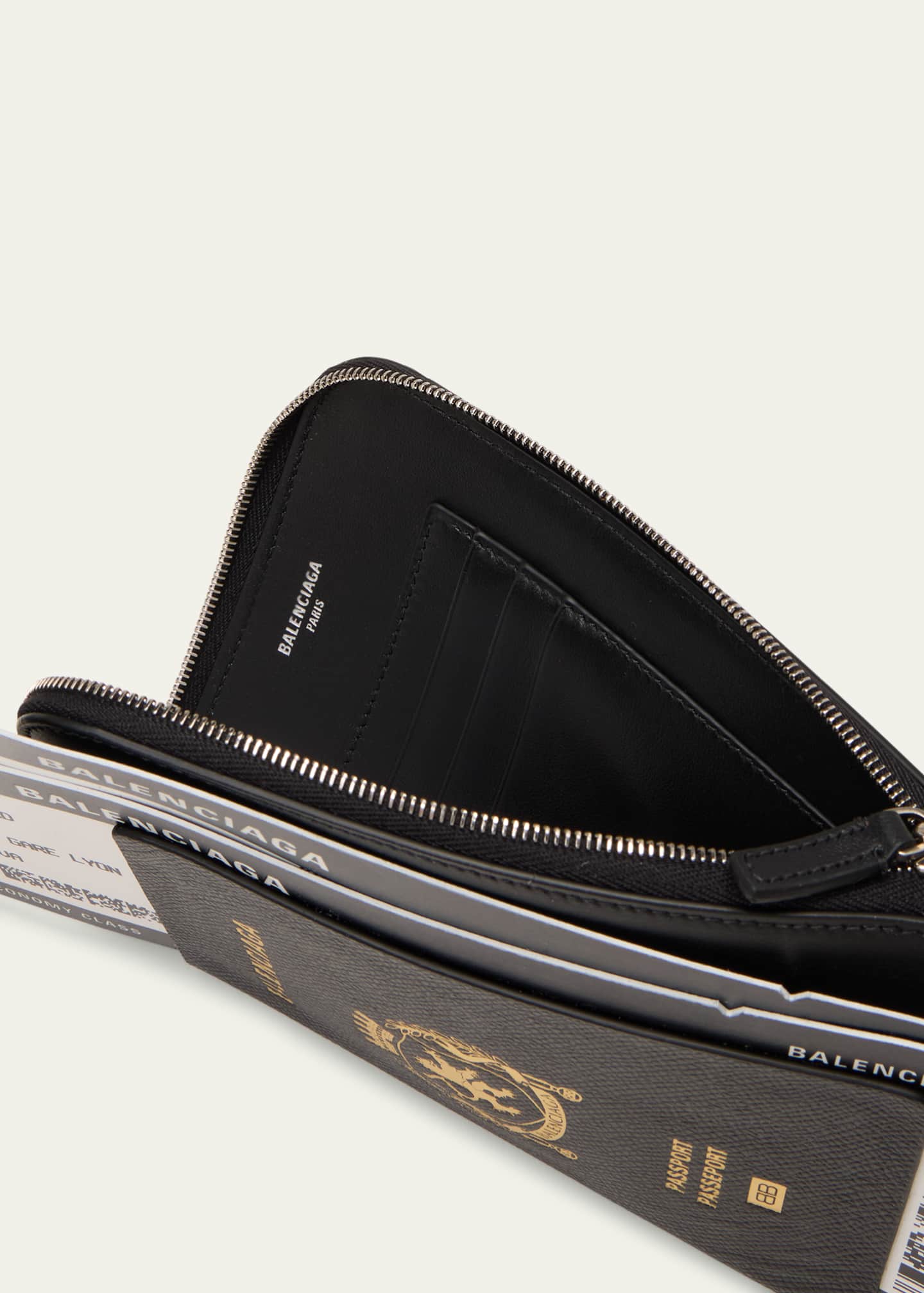 Balenciaga travel wallet discount