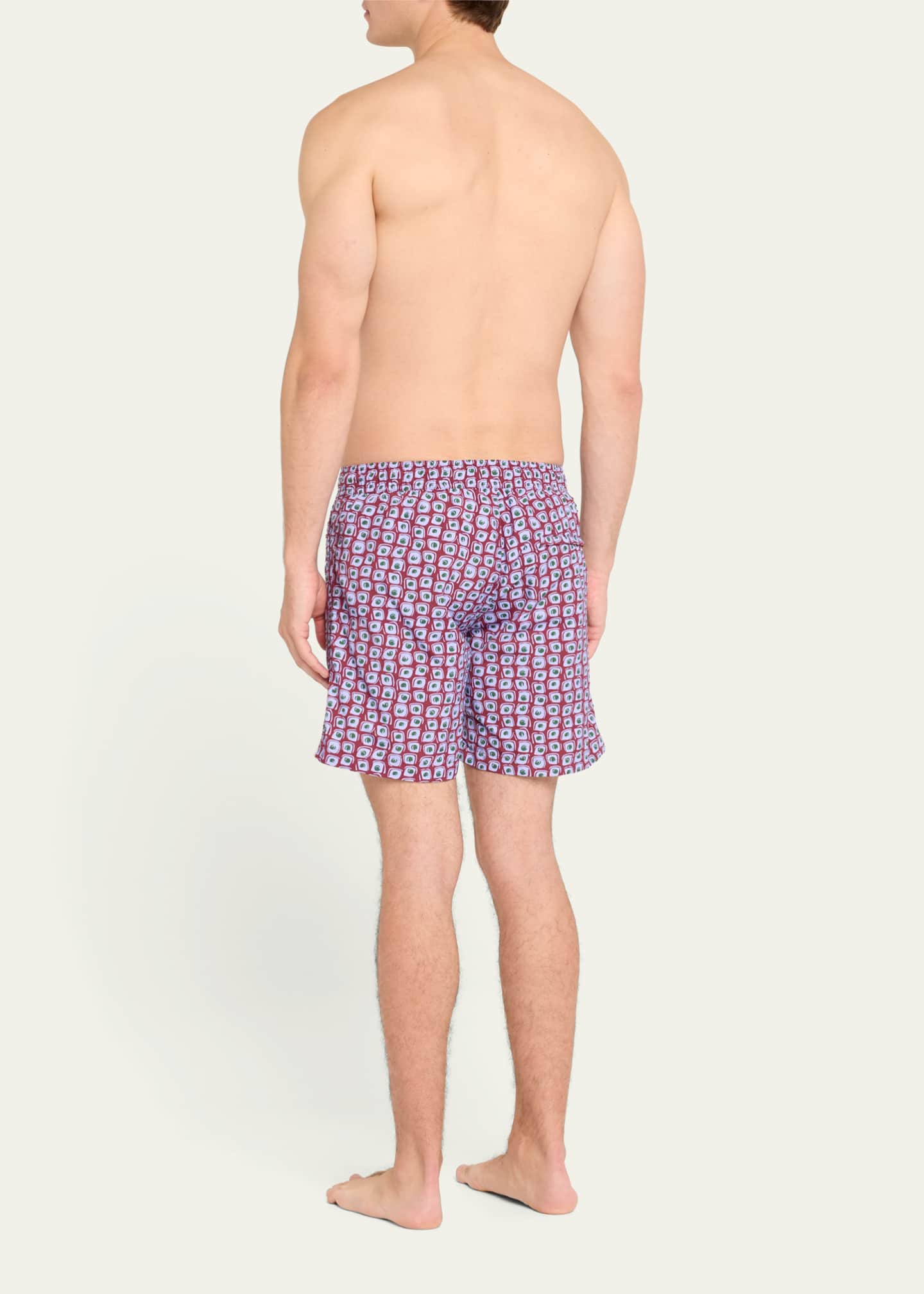 Charvet X Thorsun Men's Shagreen Swim Shorts Image 3 of 4
