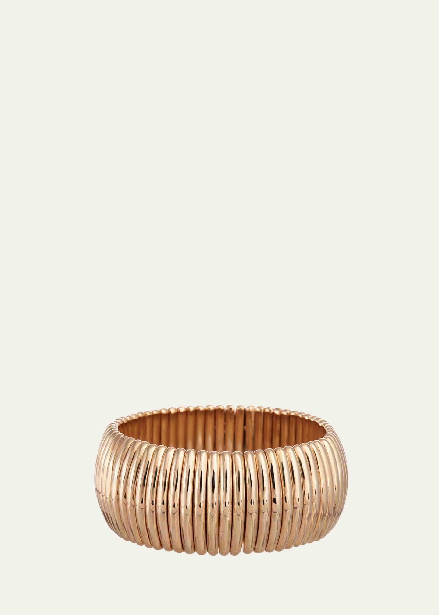 Sidney Garber 18K Yellow Gold Stretch Line Bracelet