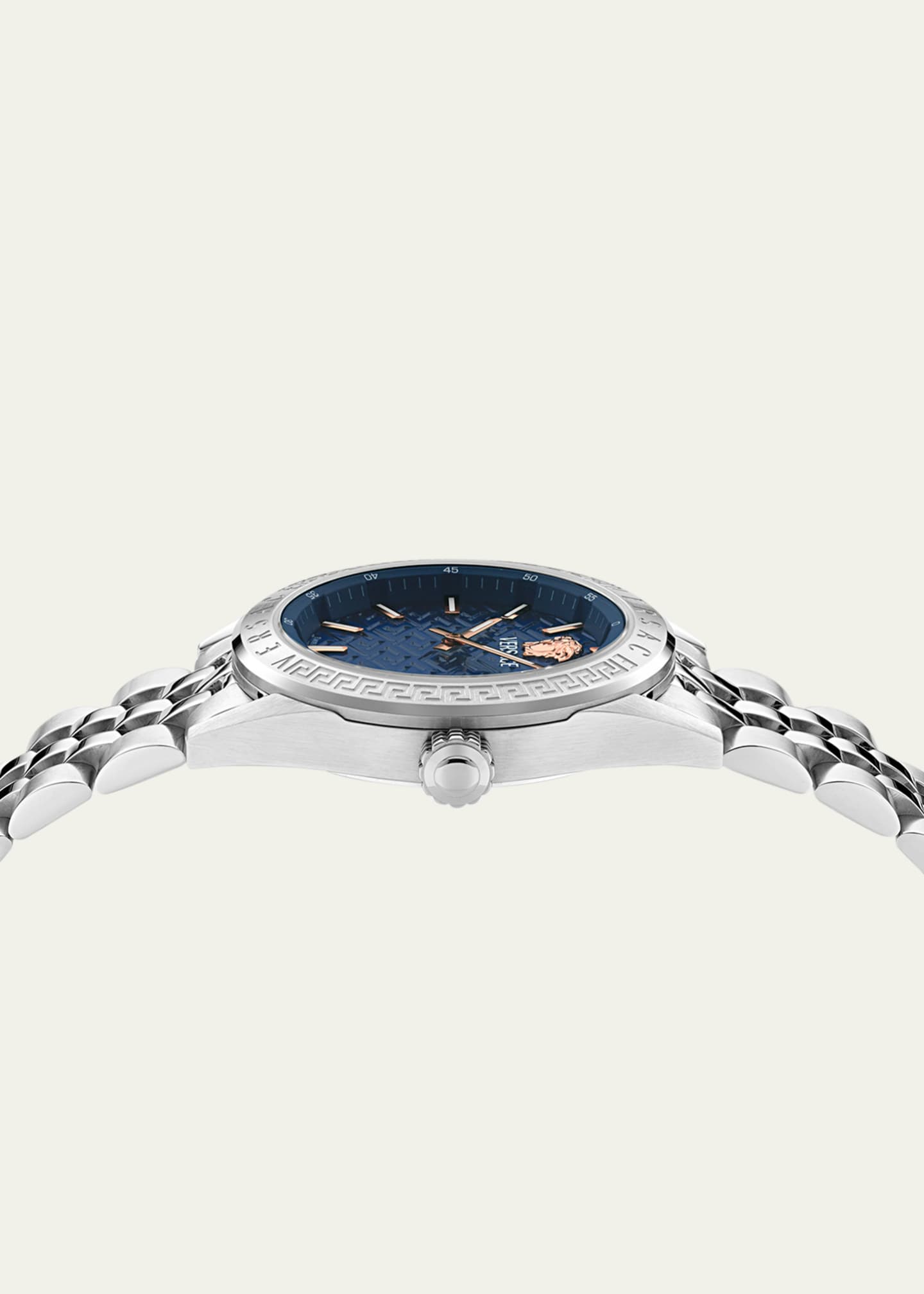 Versace V-Code Greca Stainless Steel Bracelet Watch, 36mm Image 3 of 5