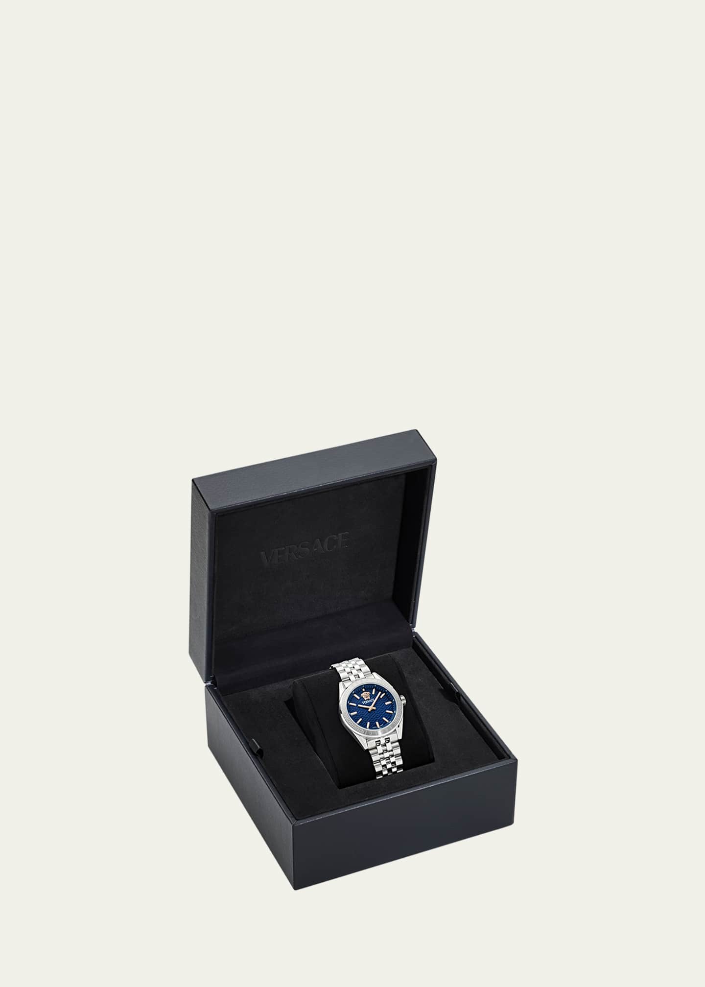 Versace V-Code Greca Stainless Steel Bracelet Watch, 36mm Image 5 of 5