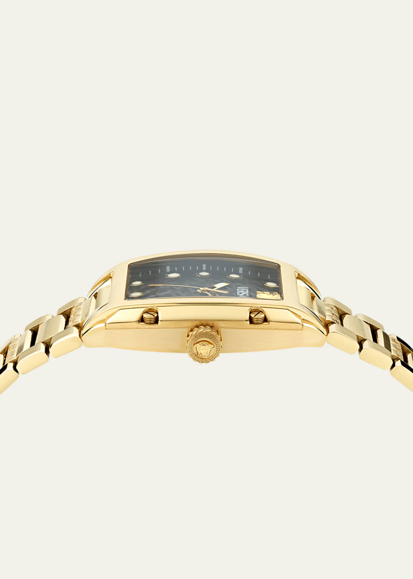 Versace Dominus IP Yellow Gold Bracelet Watch, 44.8mm x 36mm Image 3 of 5