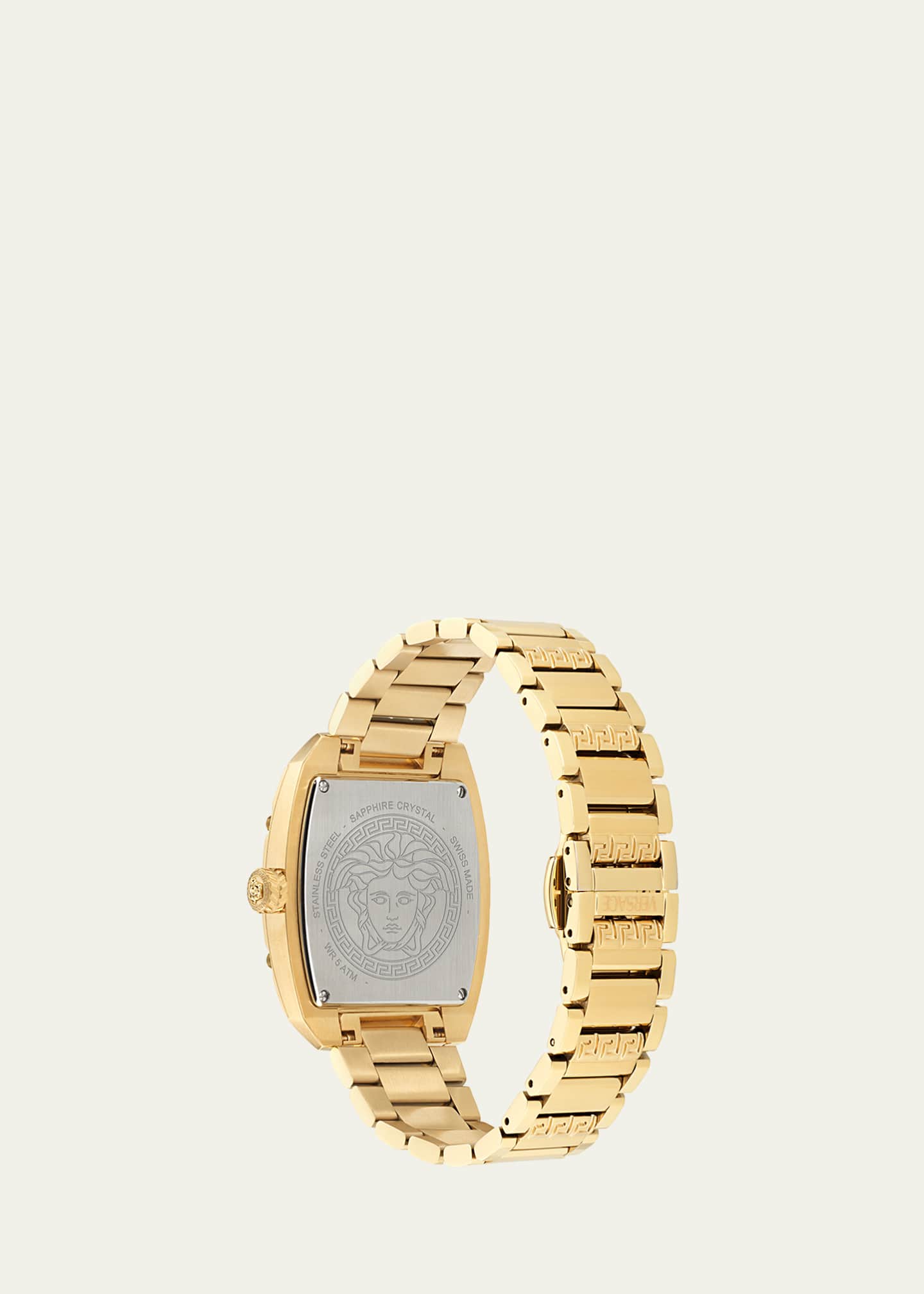 Versace Dominus IP Yellow Gold Bracelet Watch, 44.8mm x 36mm Image 4 of 5