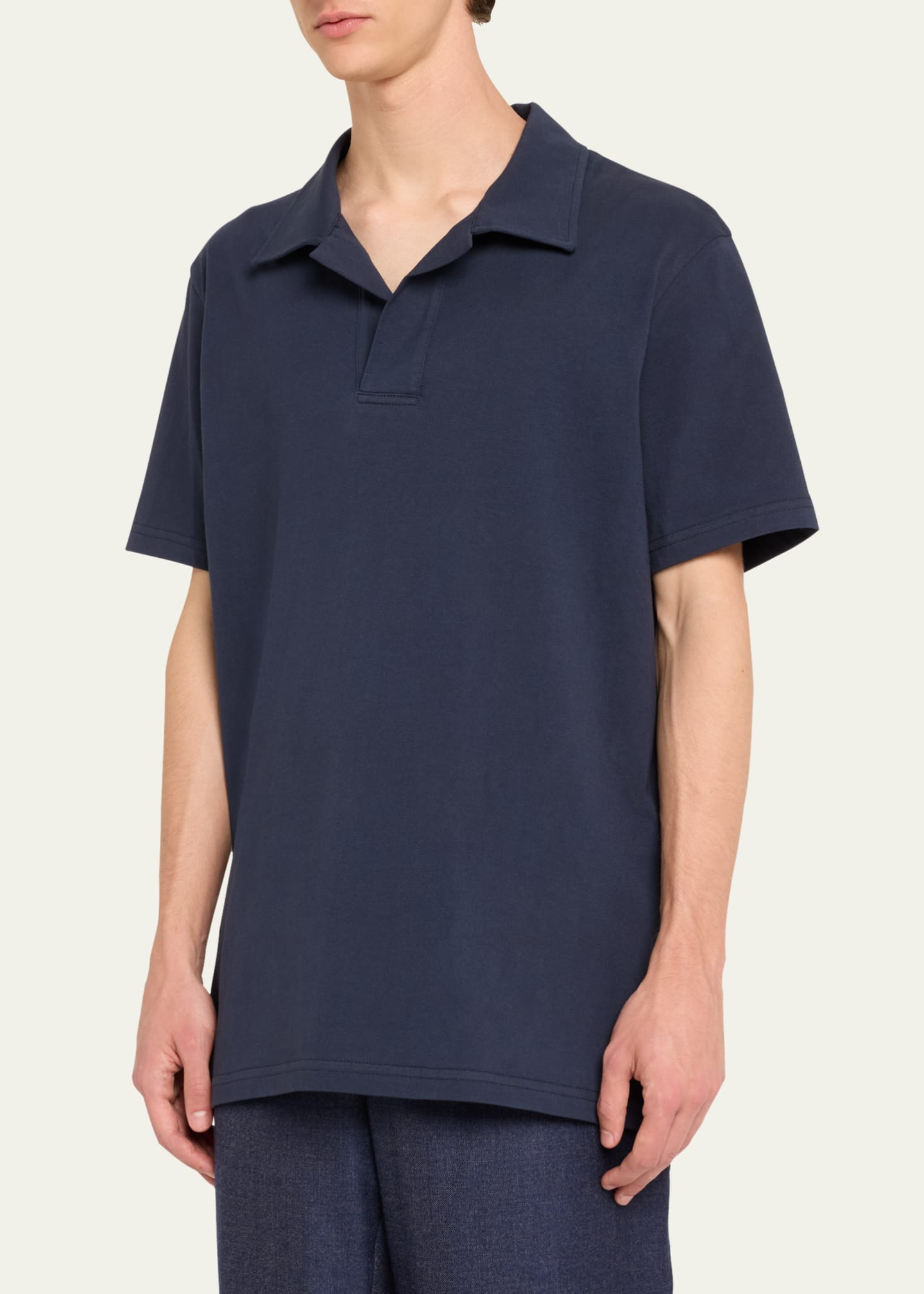 Cotton jersey polo shop