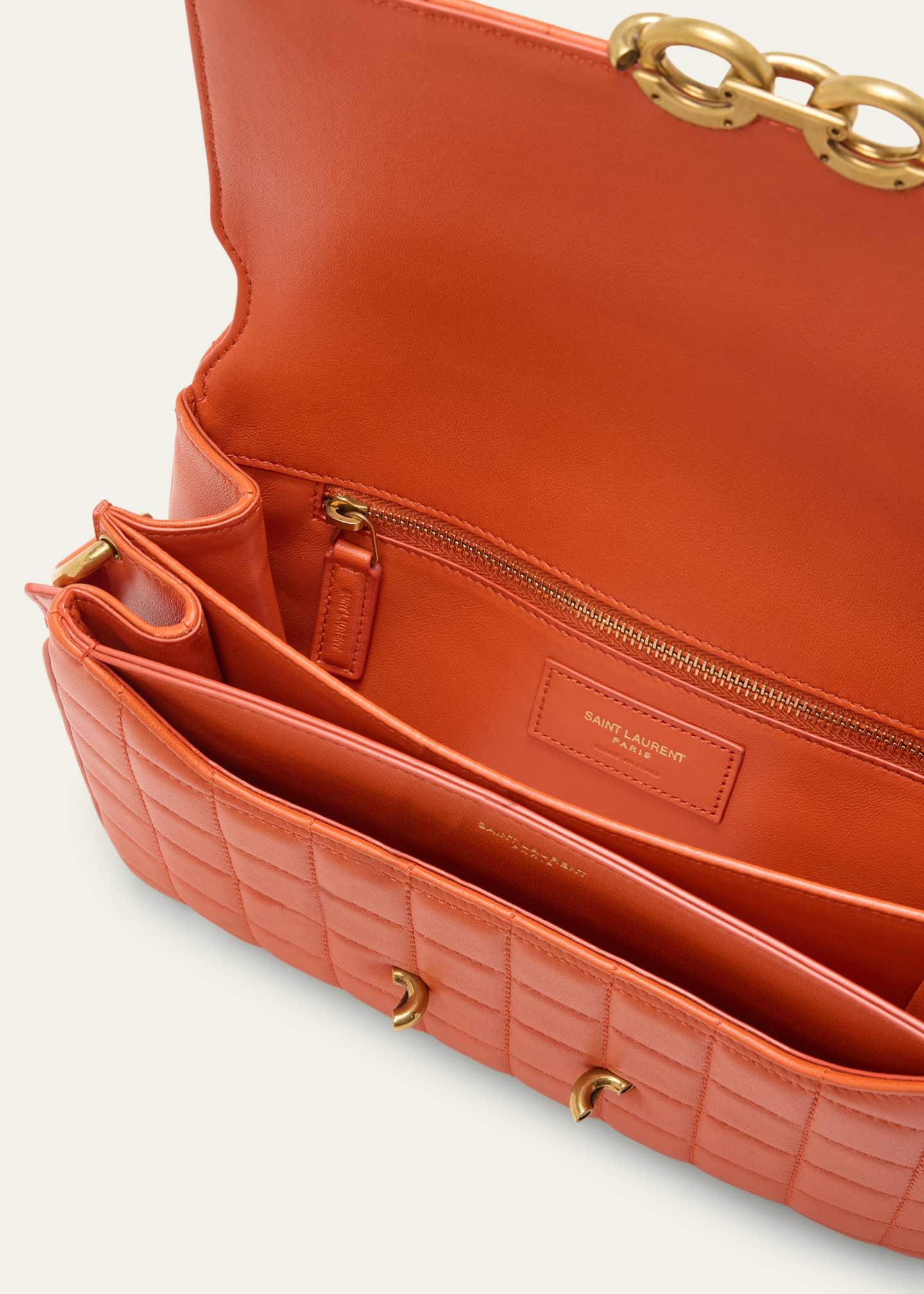 Saint Laurent Le Maillion Shoulder Bag in Lambskin Leather Image 4 of 5