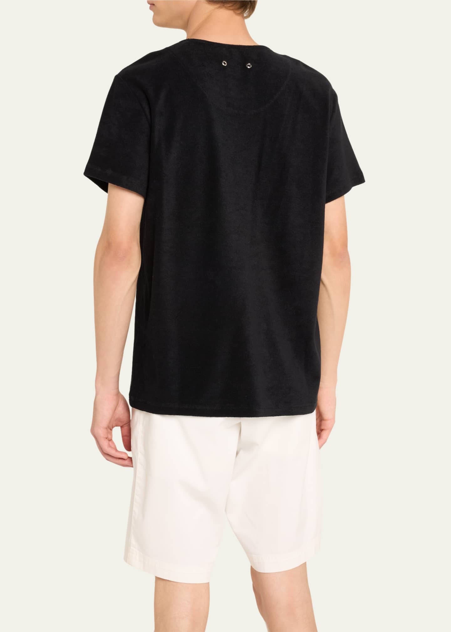 Vilebrequin Men's Terry Toweling T-Shirt Image 3 of 5