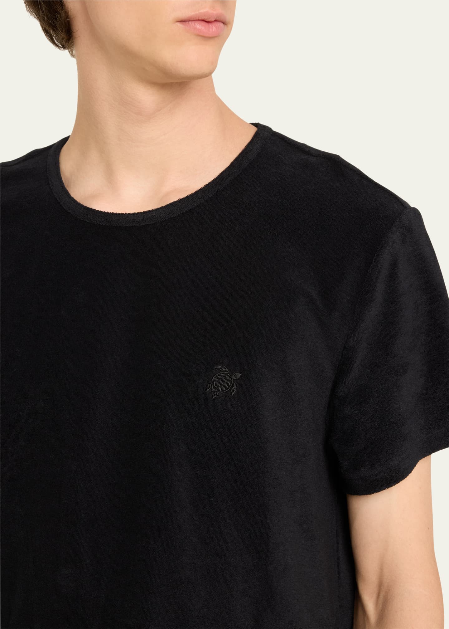 Vilebrequin Men's Terry Toweling T-Shirt Image 5 of 5