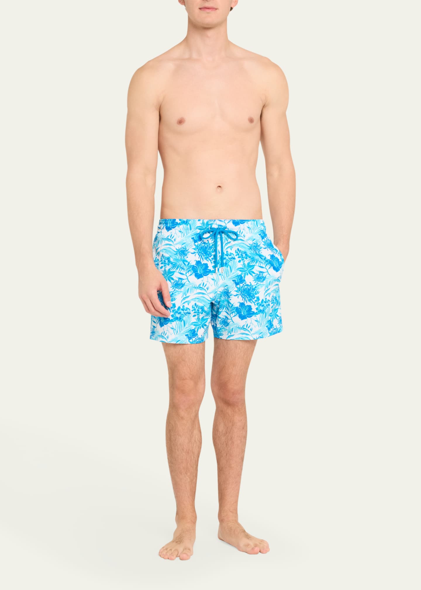 VILEBREQUIN Men Swim Shorts Fleur de Poulpe