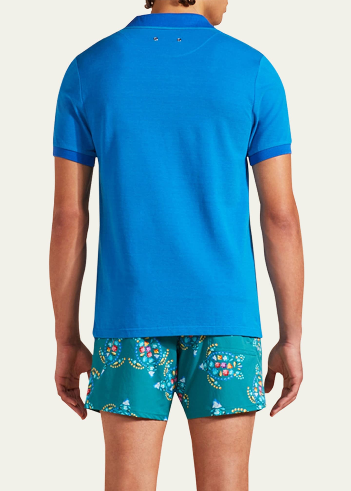 Vilebrequin Men's Pique Polo Shirt Image 3 of 3
