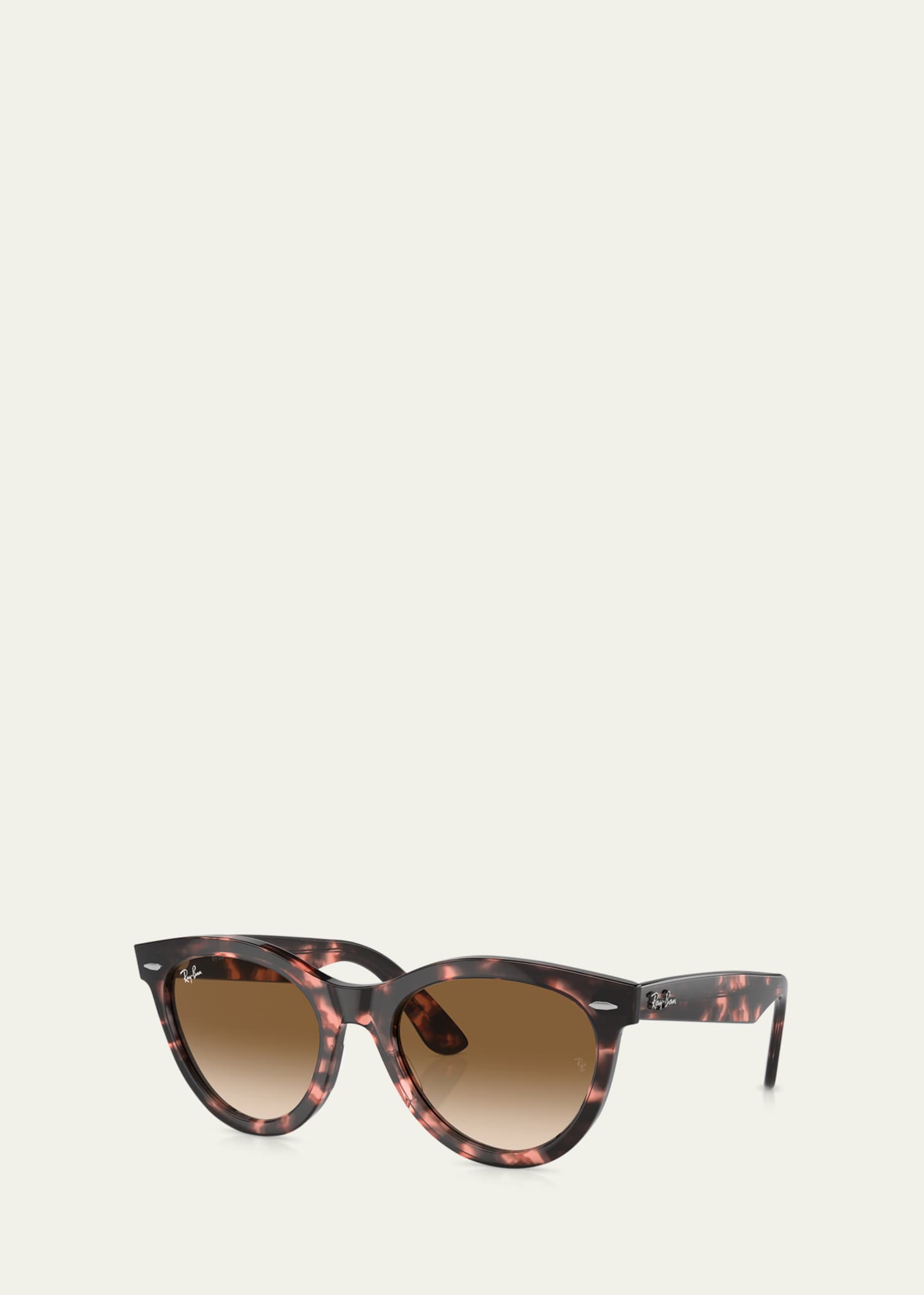 Ray-Ban Wayfarer Way Acetate Round Sunglasses, 51mm Image 2 of 3
