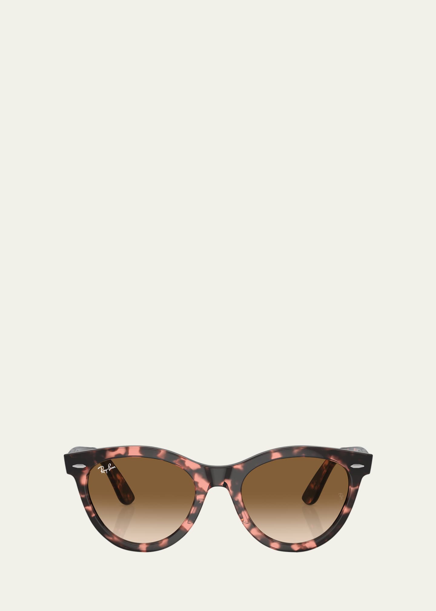 Ray-Ban Wayfarer Way Acetate Round Sunglasses, 51mm Image 1 of 3