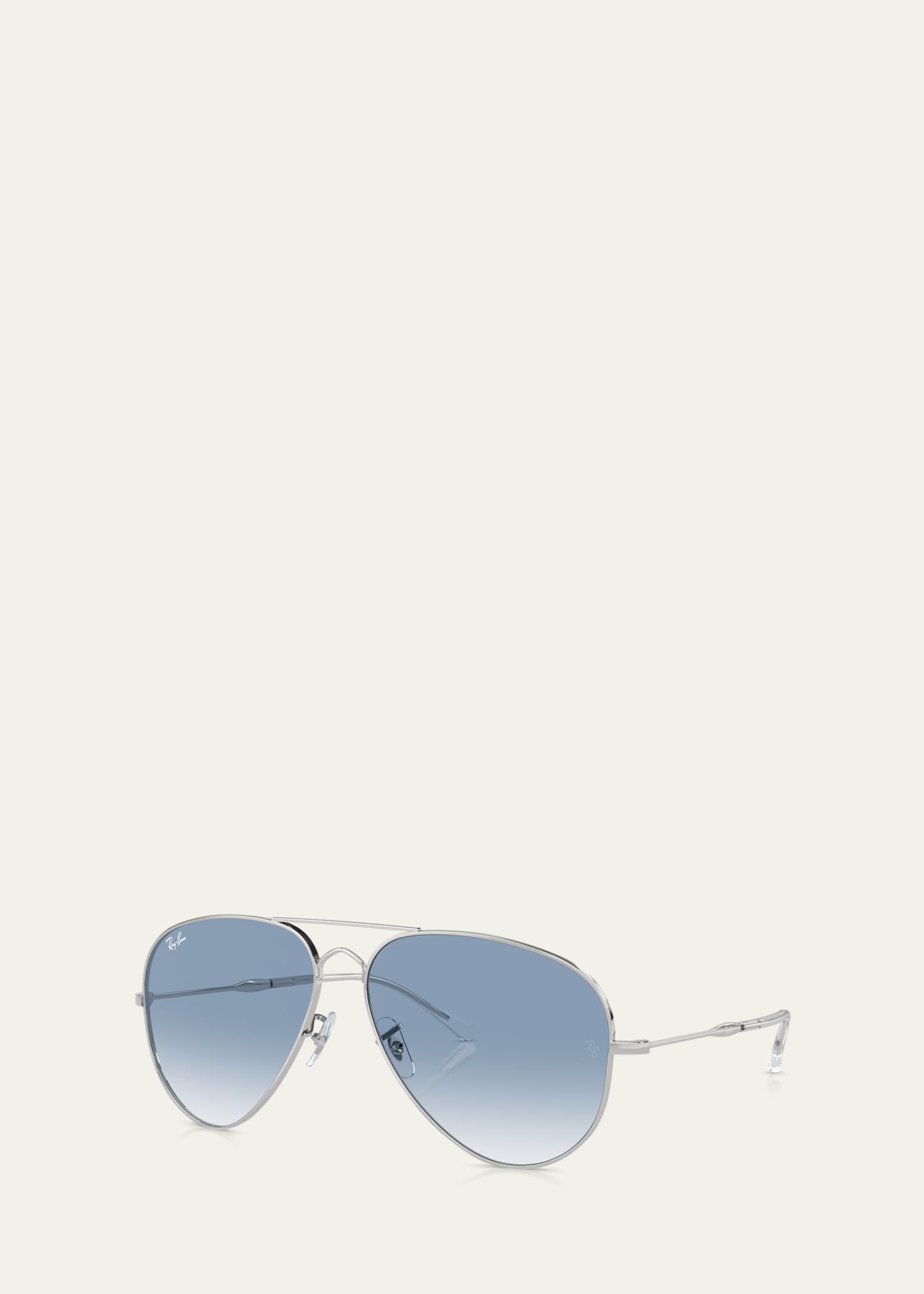 Ray-Ban Gradient Vintage-Style Metal Aviator Sunglasses, 58mm Image 2 of 3