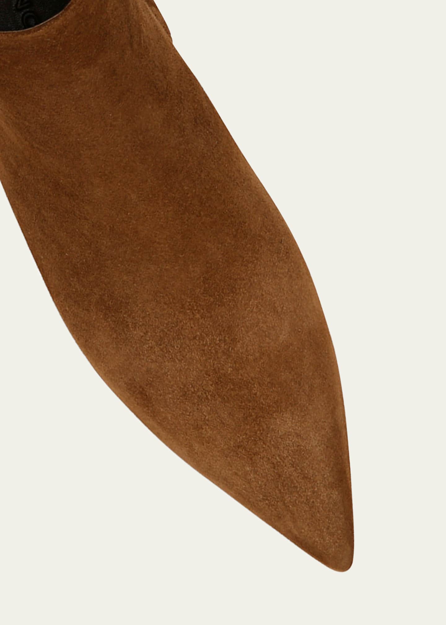 Vince Billy Suede Low Ankle Boots Image 4 of 4