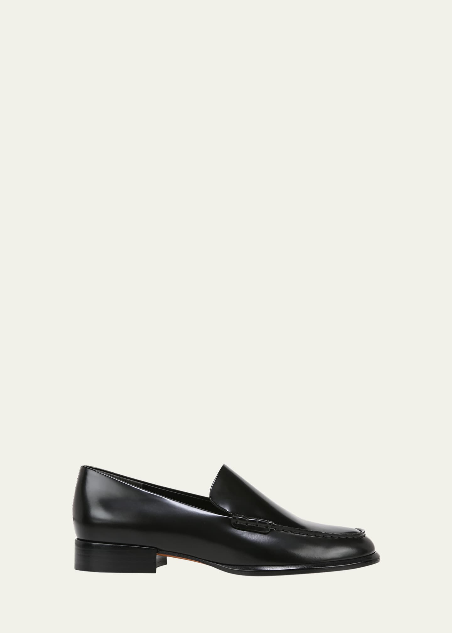 Vince Naomi Sleek Leather Loafers Image 1 of 3