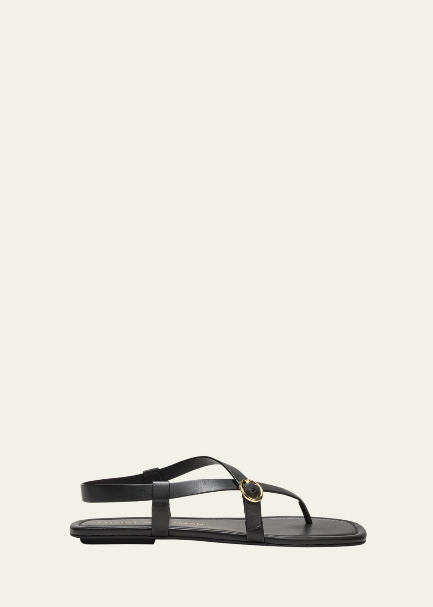 Stuart Weitzman Benni Leather Sandals - Bergdorf Goodman