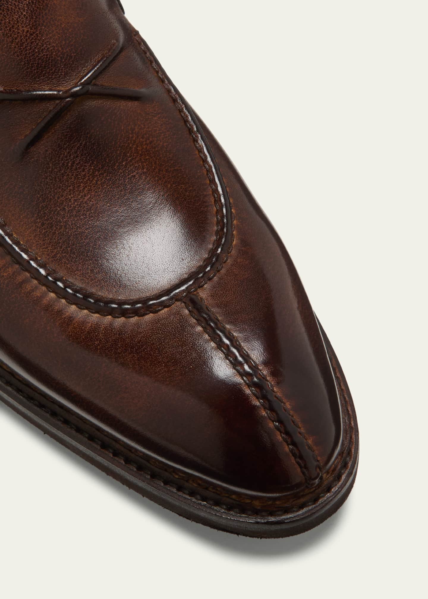Bontoni Men's Patrizio Soft Leather Loafers Image 5 of 5