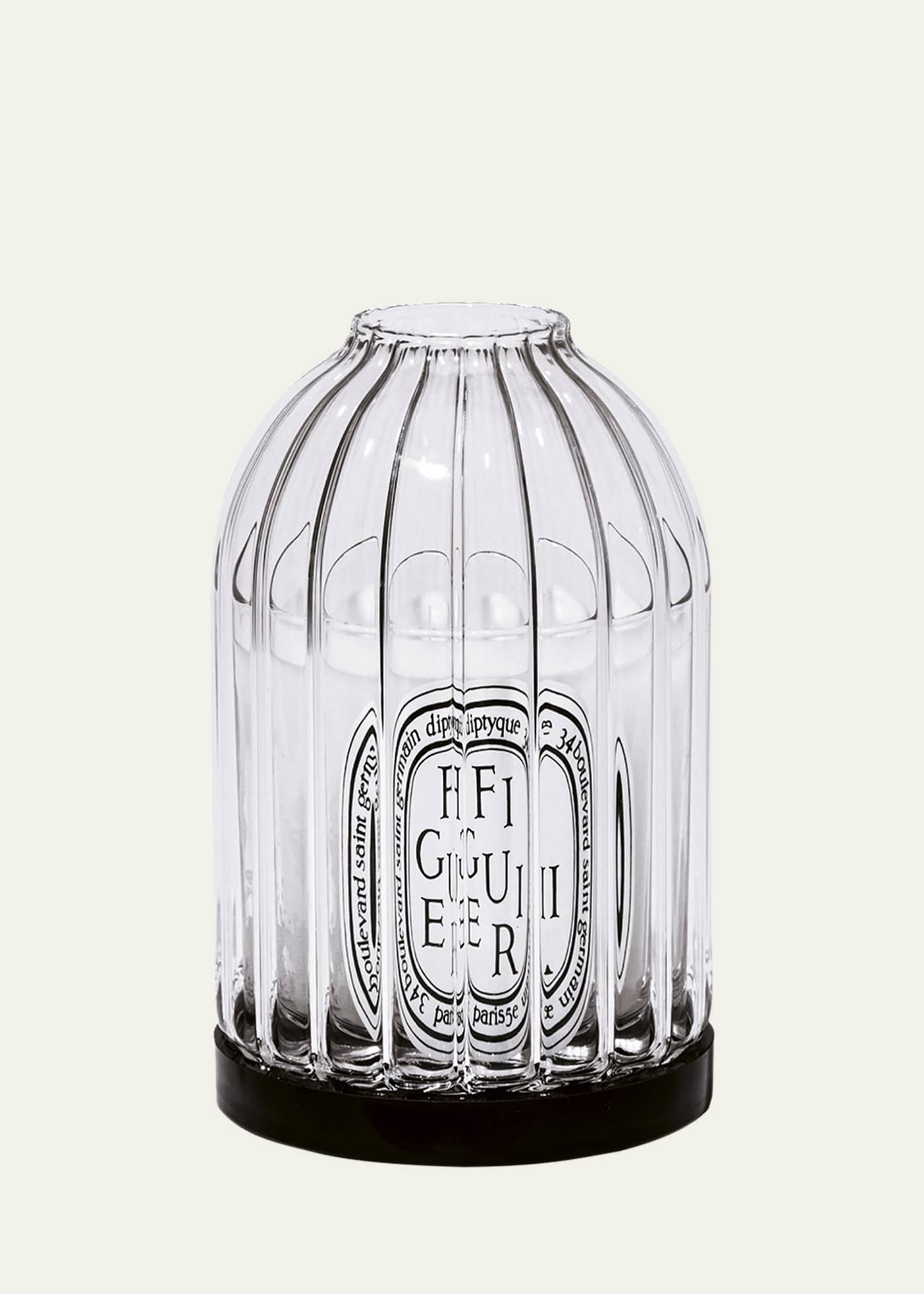 DIPTYQUE Ribbed Glass Candle Holder Image 1 of 2