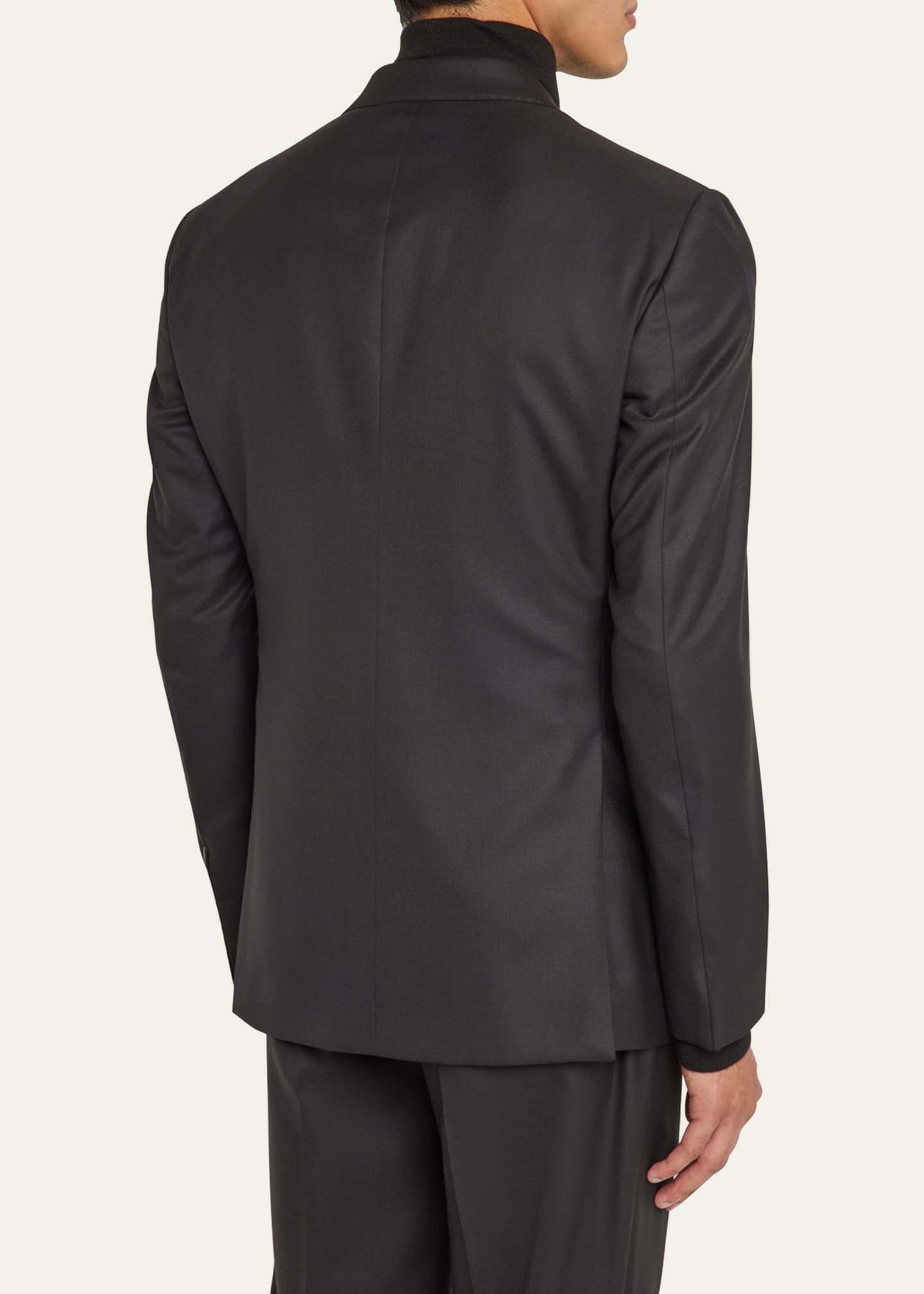 Giorgio Armani Men's Basic Wool Two-Piece Suit Image 3 of 5