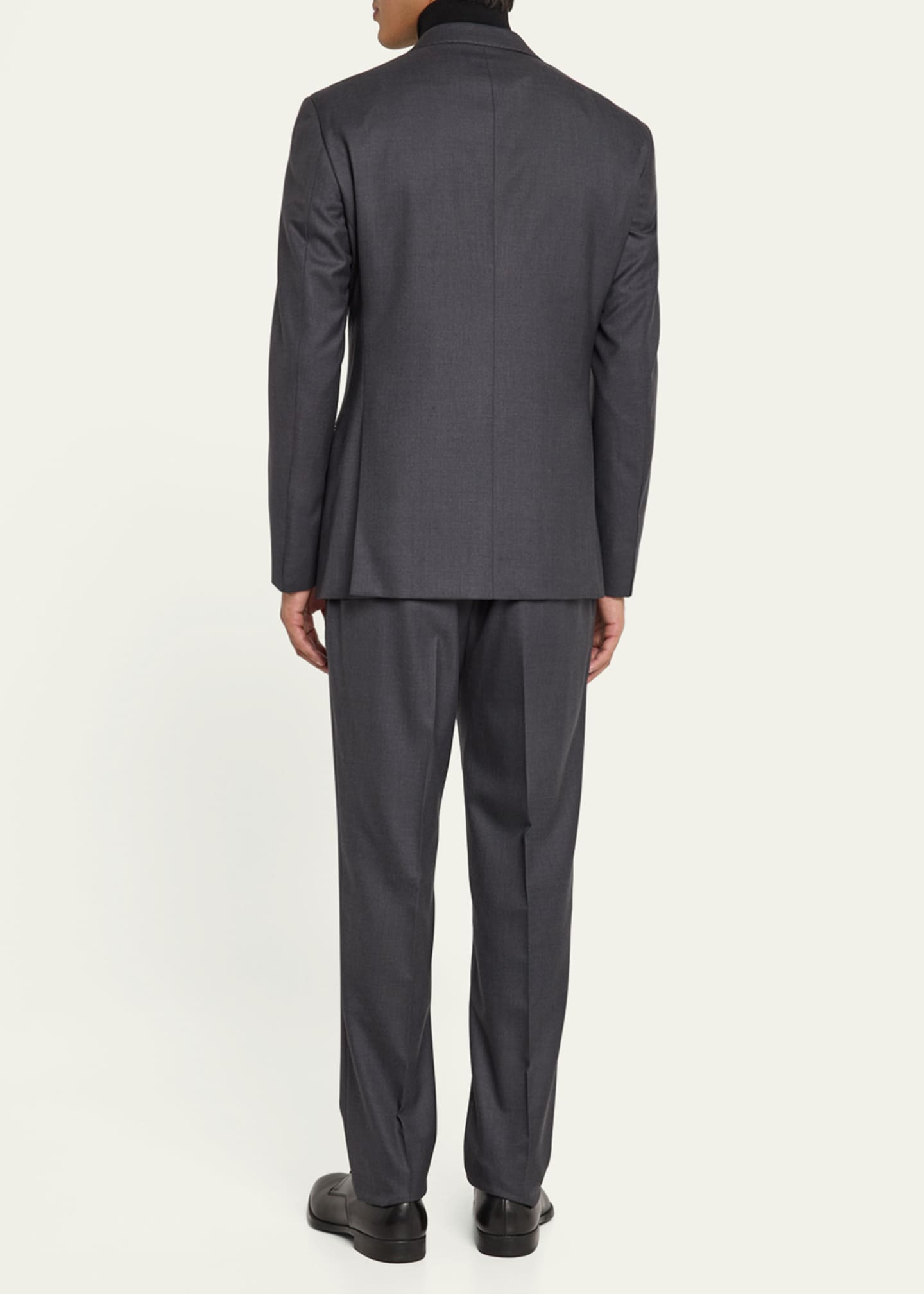 Giorgio Armani Mne's Basic Wool Two-Piece Suit Image 3 of 5